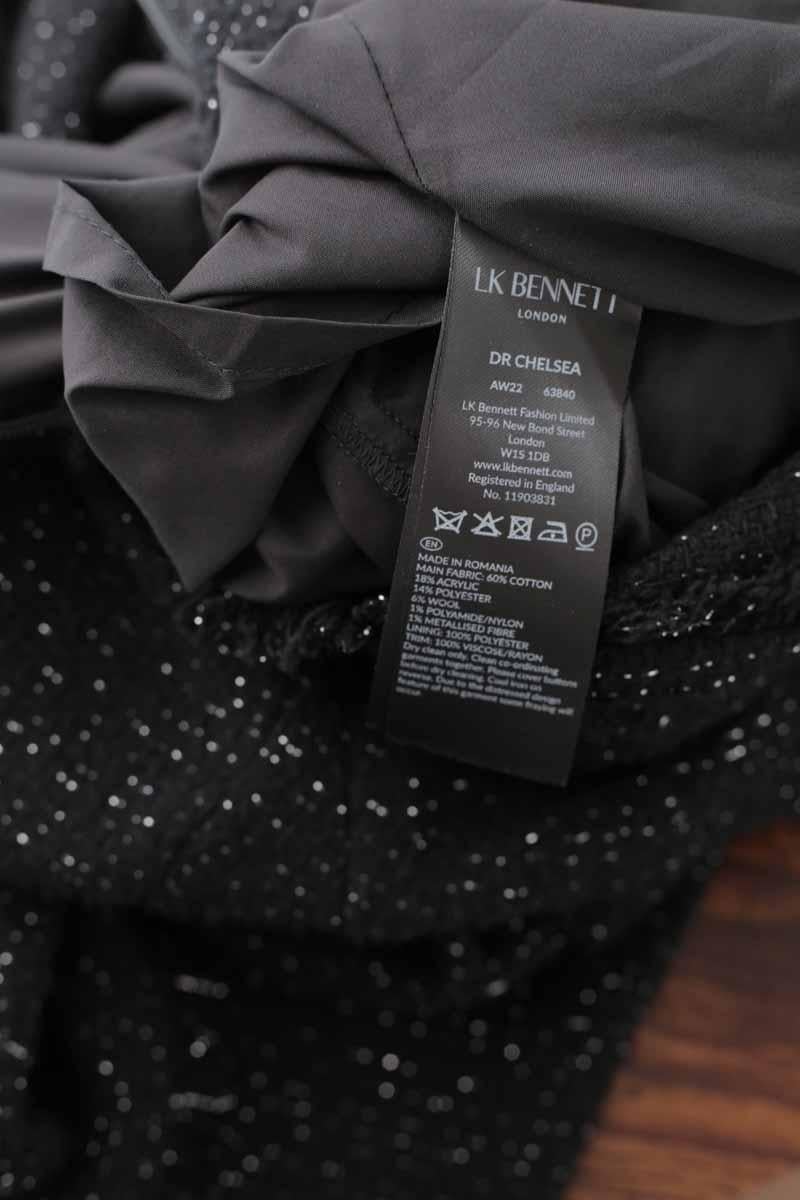 Cotton dress LK BENNETT - Seconde Main Black