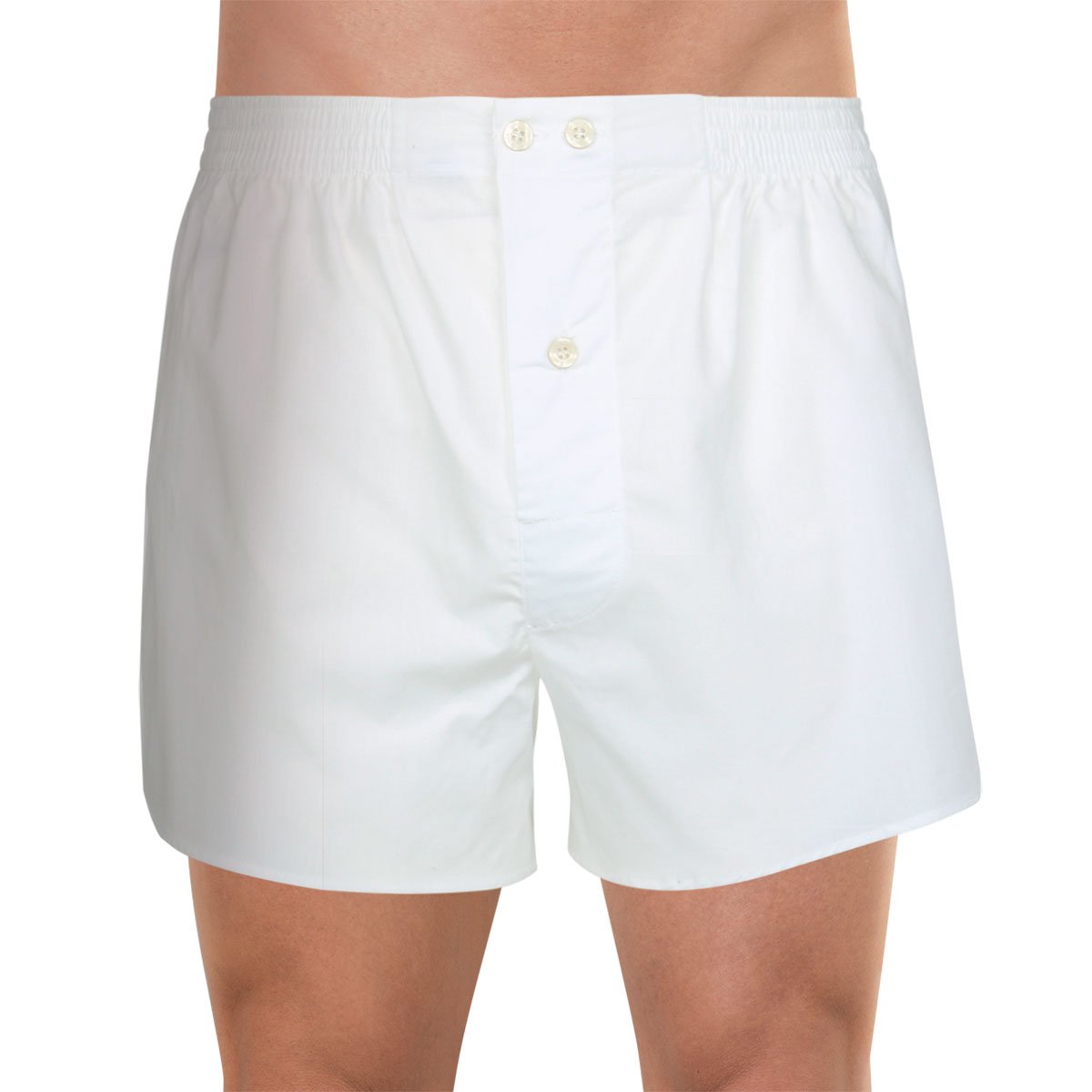 Baggy boxer shorts EMINENCE White