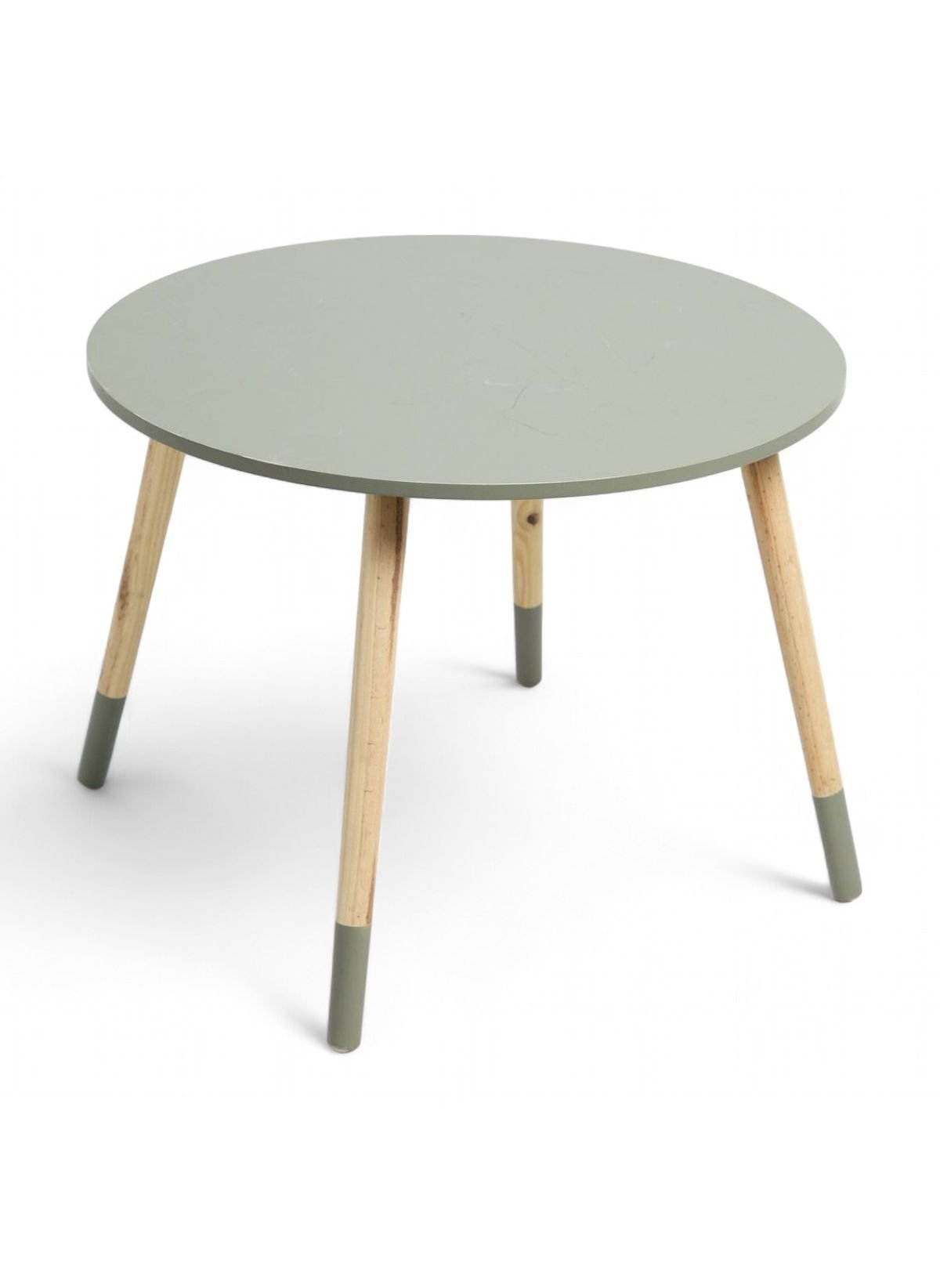 Table ronde enfant en mdf FACTORY Vert