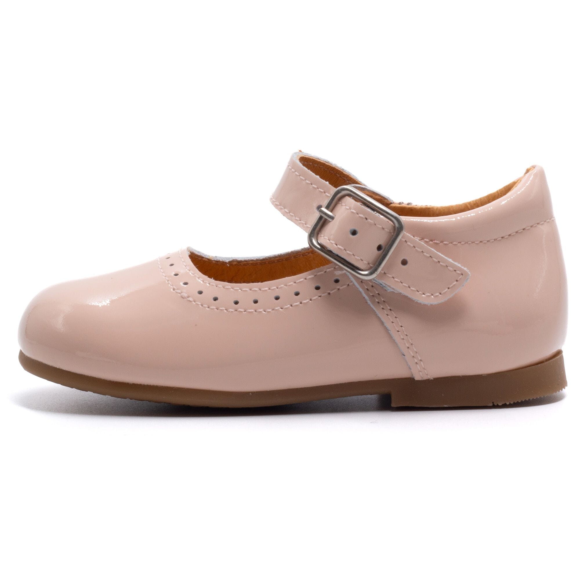 Patent leather baby girl shoes Boni & Sidonie Pink