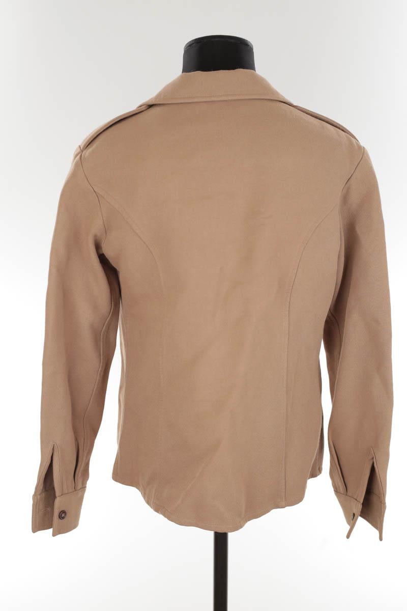 Voile and crochet dress LAURENCE BRAS - Seconde Main Beige