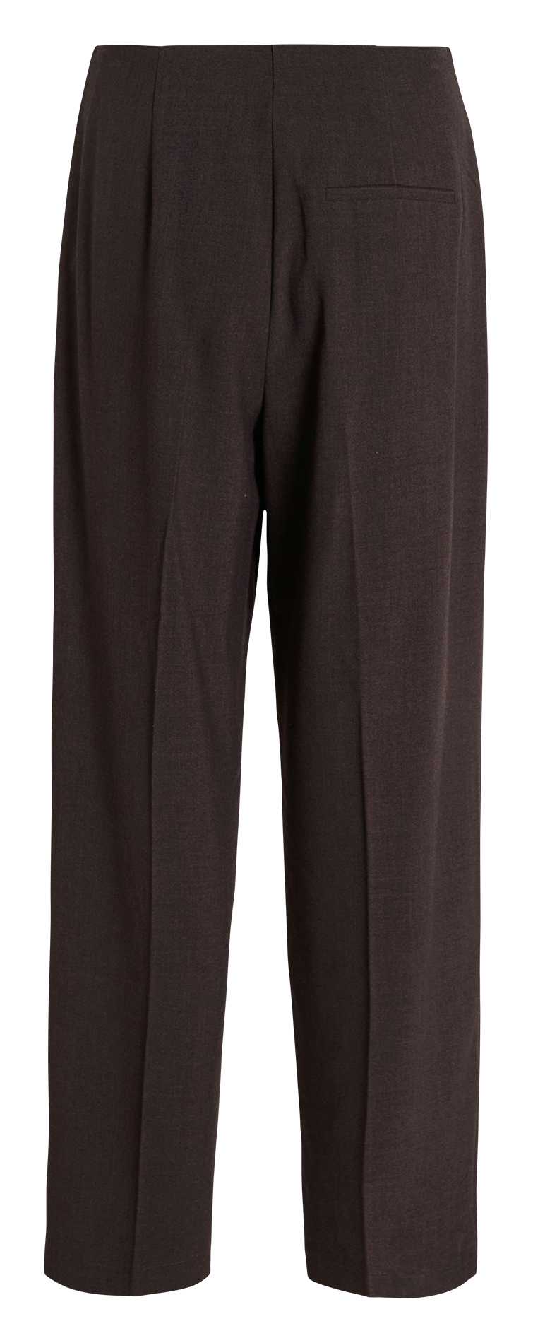 Pantalon droit uni à pinces VILA Gris