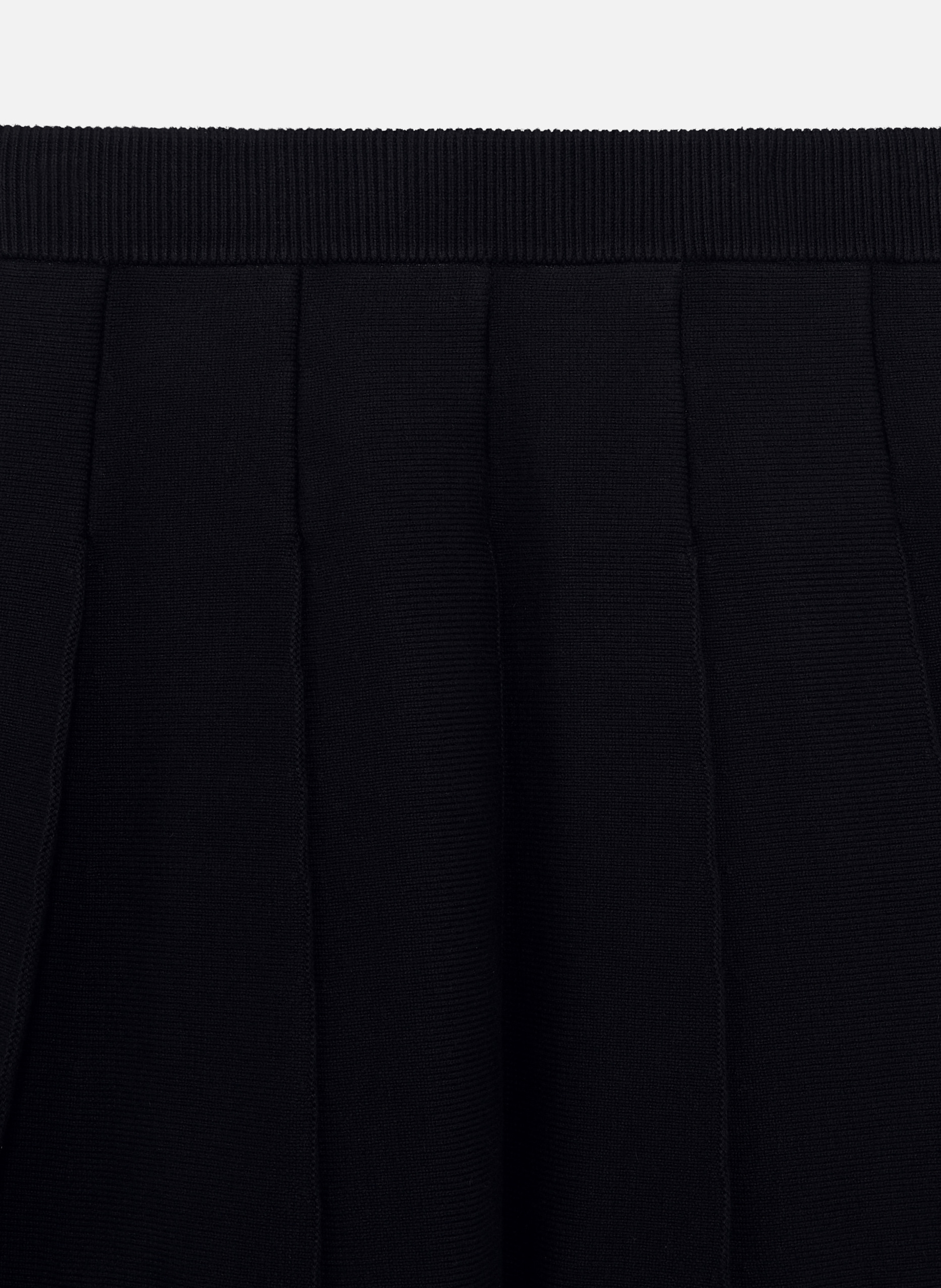 Knit skirt THE KOOPLES Black