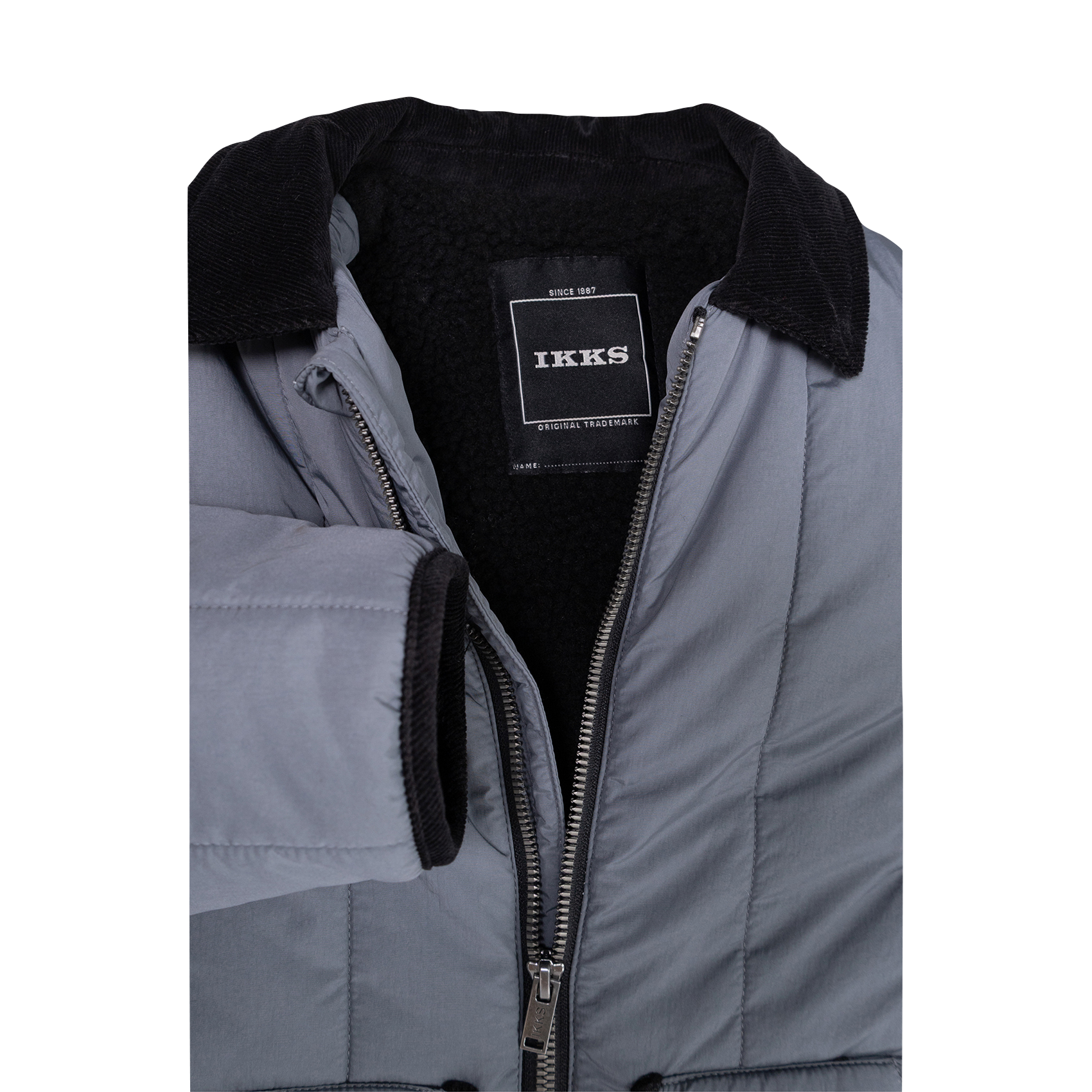 Doudoune col classique IKKS JUNIOR Bleu