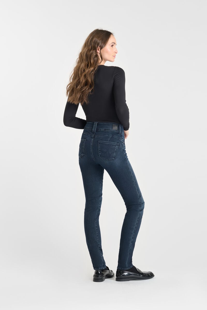 Ultra push-up slim jeans, 7/8 length LE TEMPS DES CERISES Blue