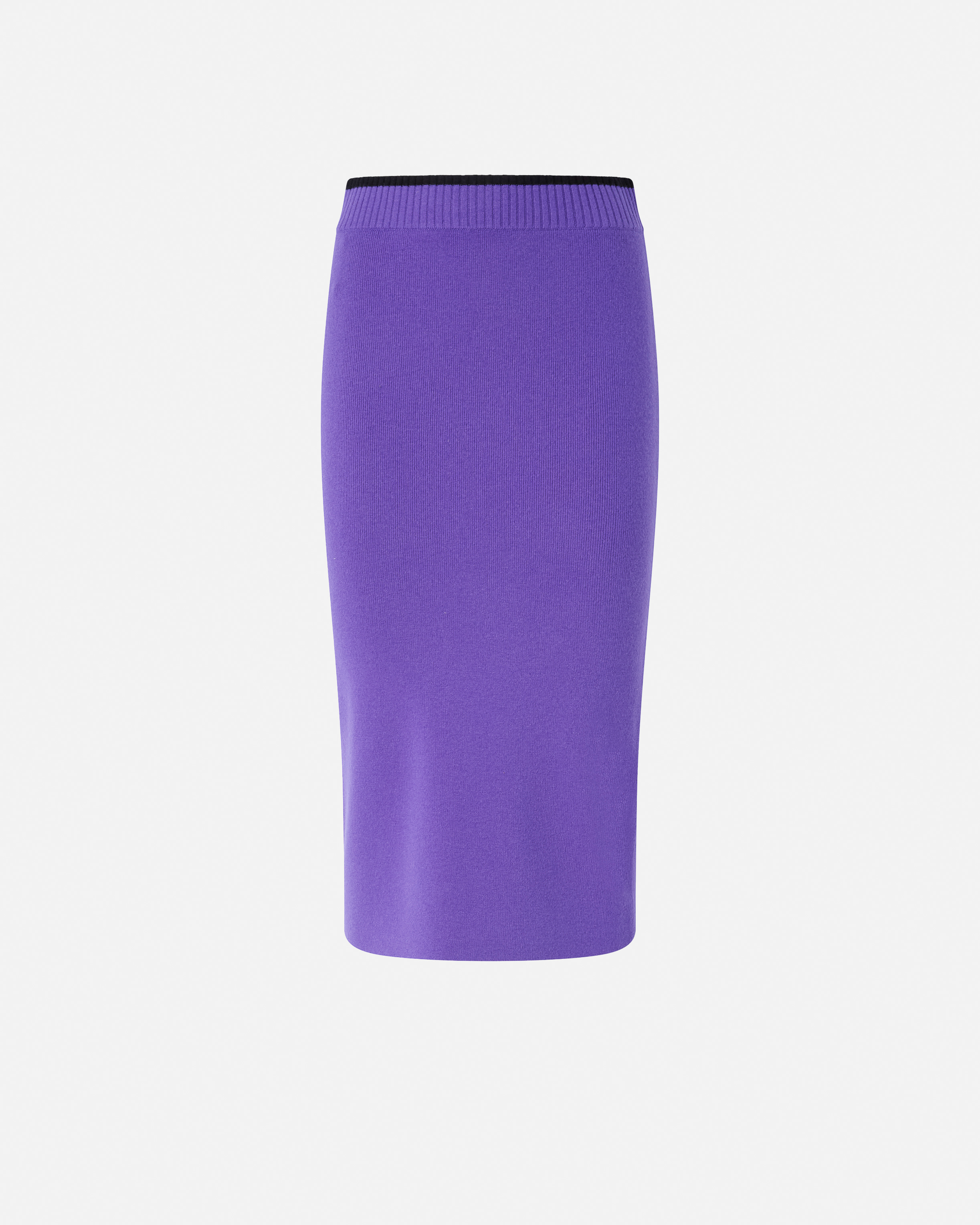 Knit pencil skirt PINKO Purple