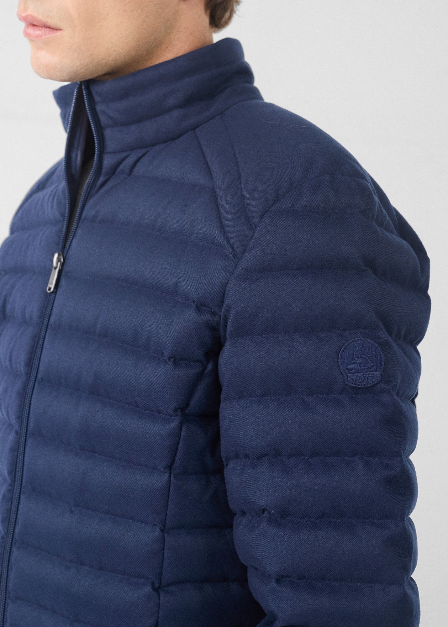 Woolen padded jacket "Matai" JOTT Blue