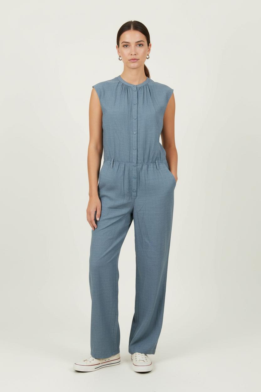 Jumpsuit COMPTOIR DES COTONNIERS - Seconde main Blue