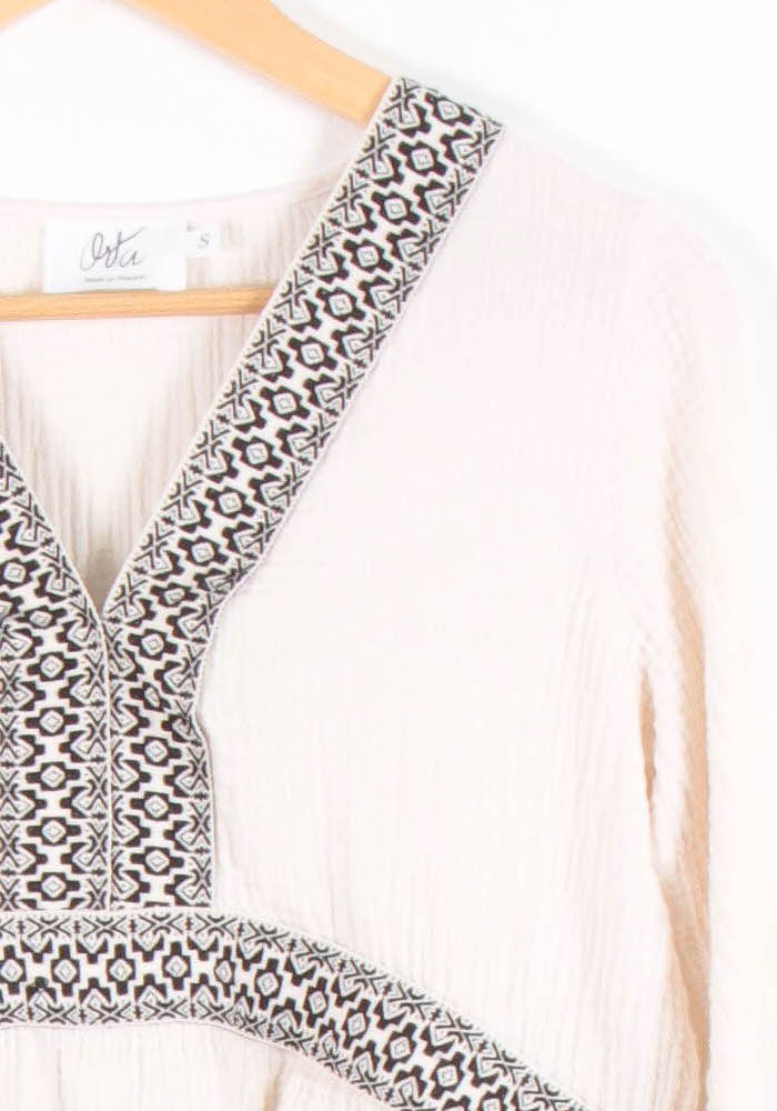 Blouse ORTA - Seconde main White