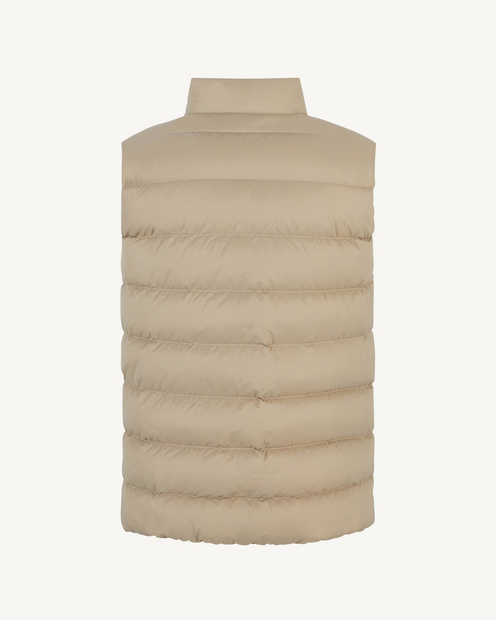 Valentine sleeveless lightweight down jacket JOTT Beige