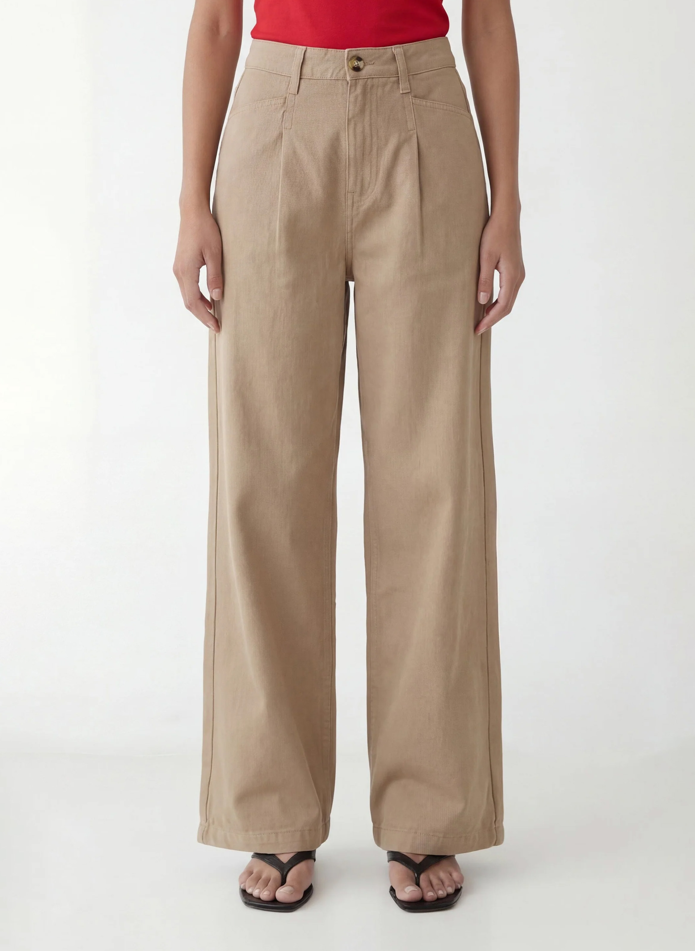 Jean large en coton mélangé KOOKAI