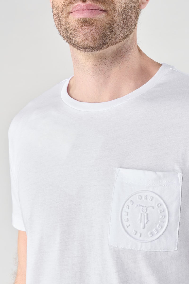 Tommy Badge T-shirt LE TEMPS DES CERISES White