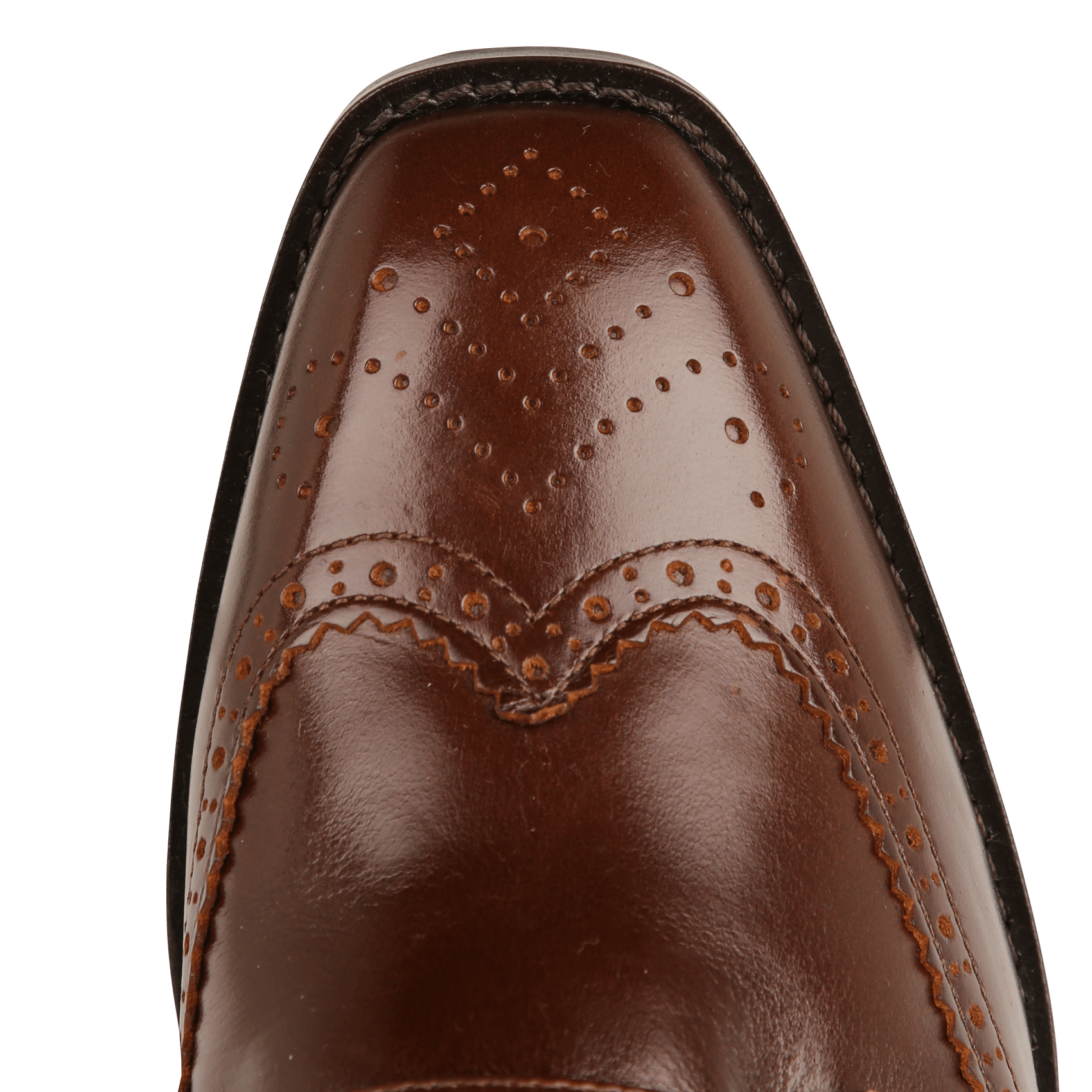 Derbies en cuir MAISON 123 Marron