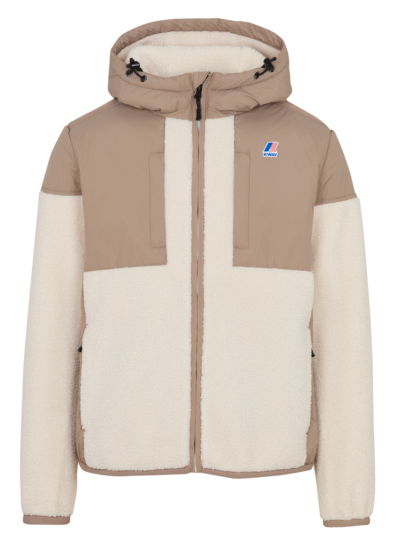 High-neck fleece K-WAY