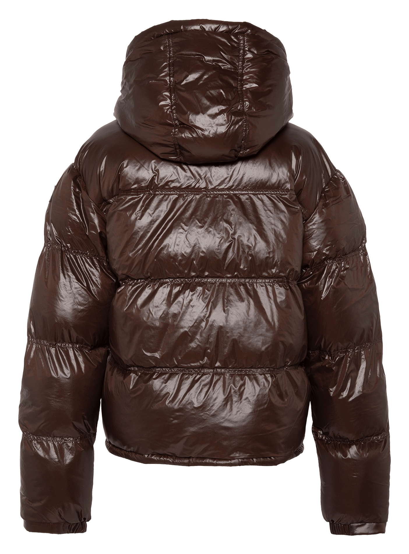 Doudoune matelassée manches longues  SCHOTT Marron