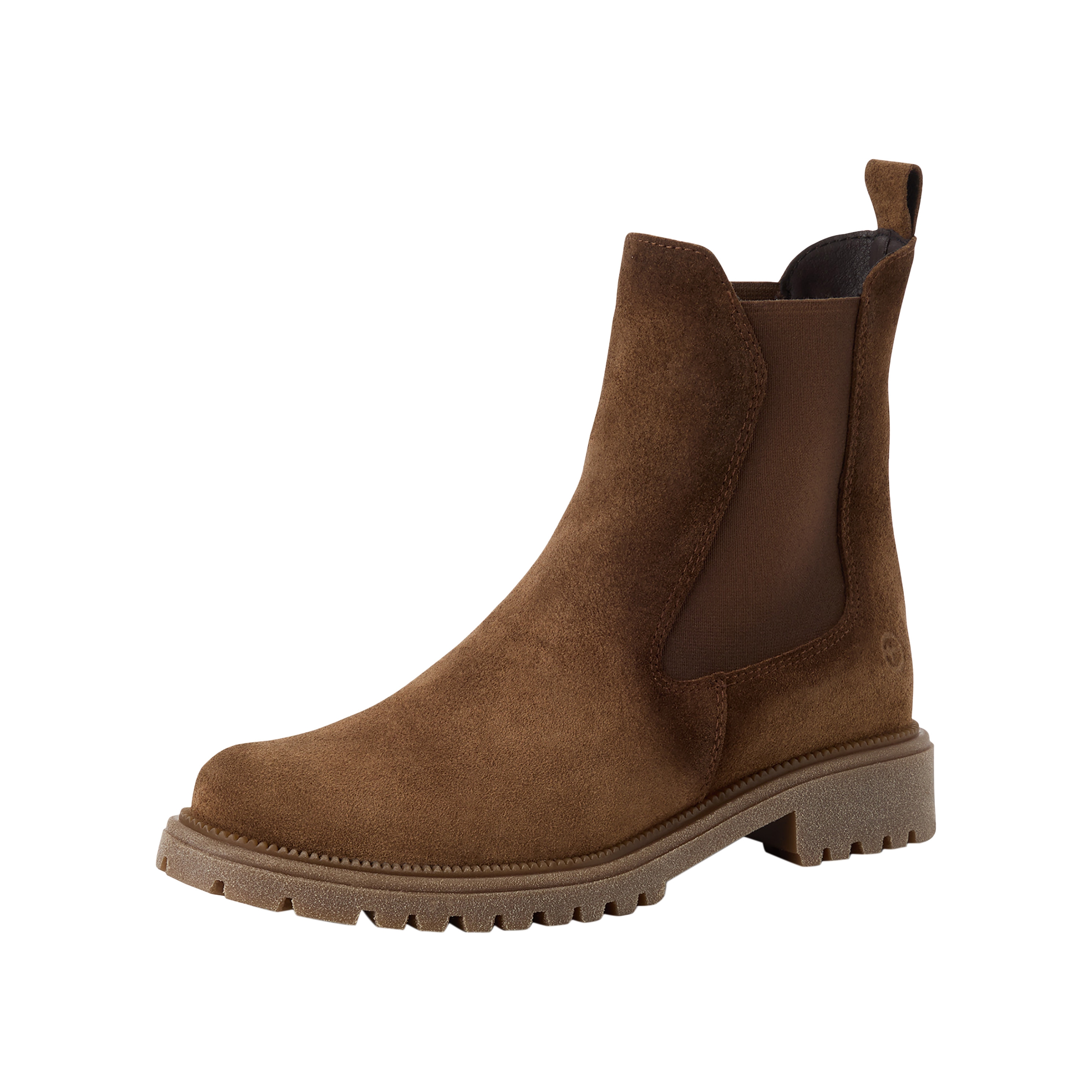Chelsea leather ankle boots TAMARIS Brown