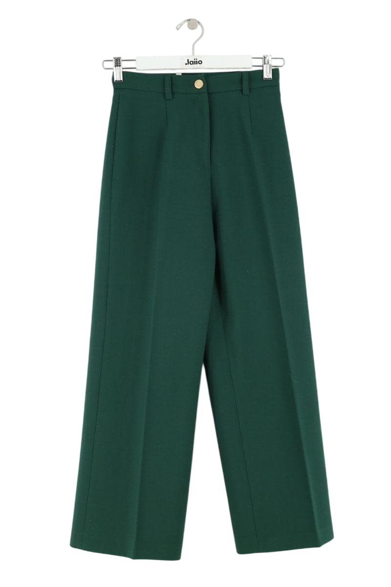 Wide-leg pants MODETROTTER - Seconde Main Green