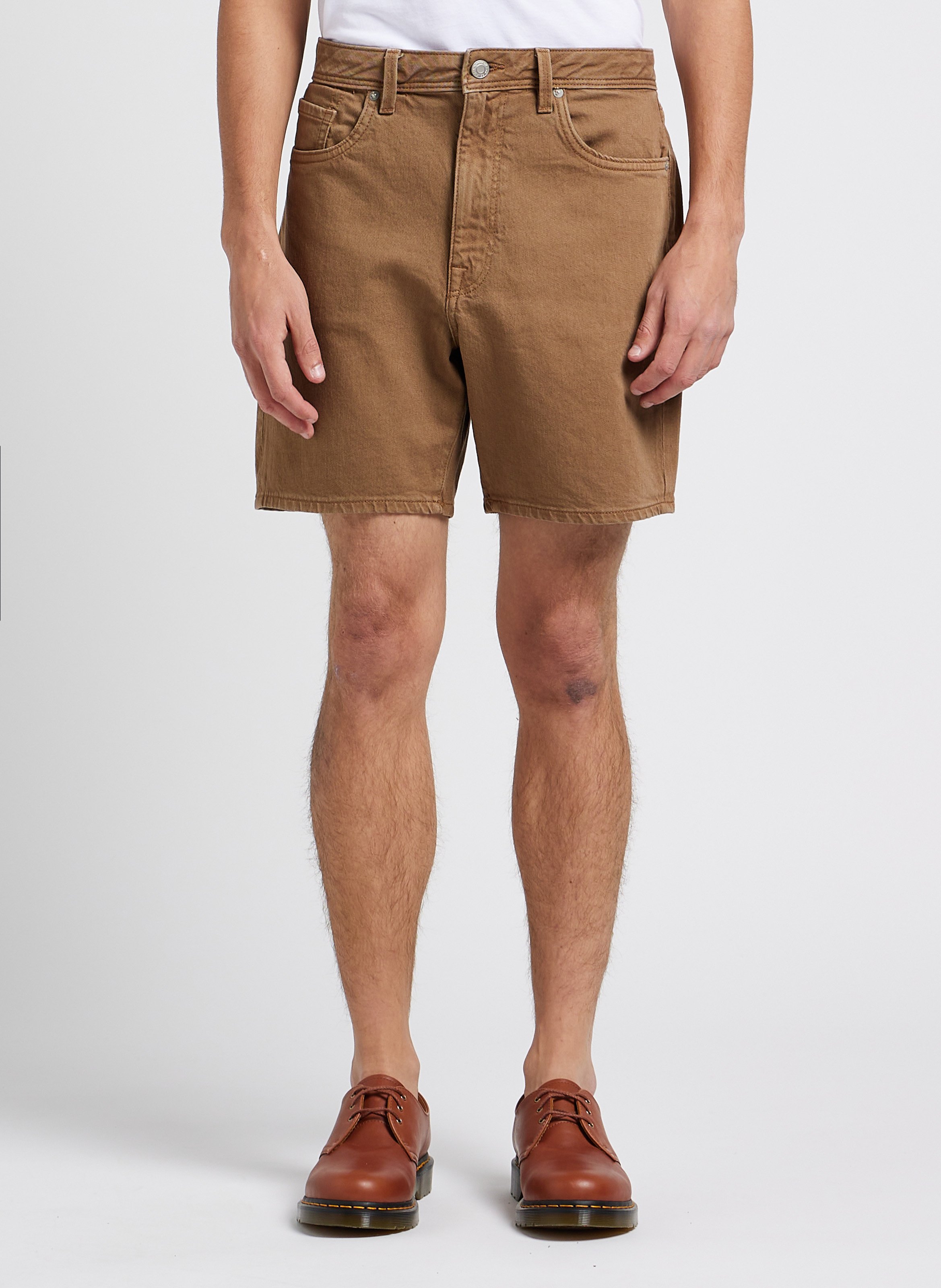 Slim-fit organic cotton shorts SELECTED