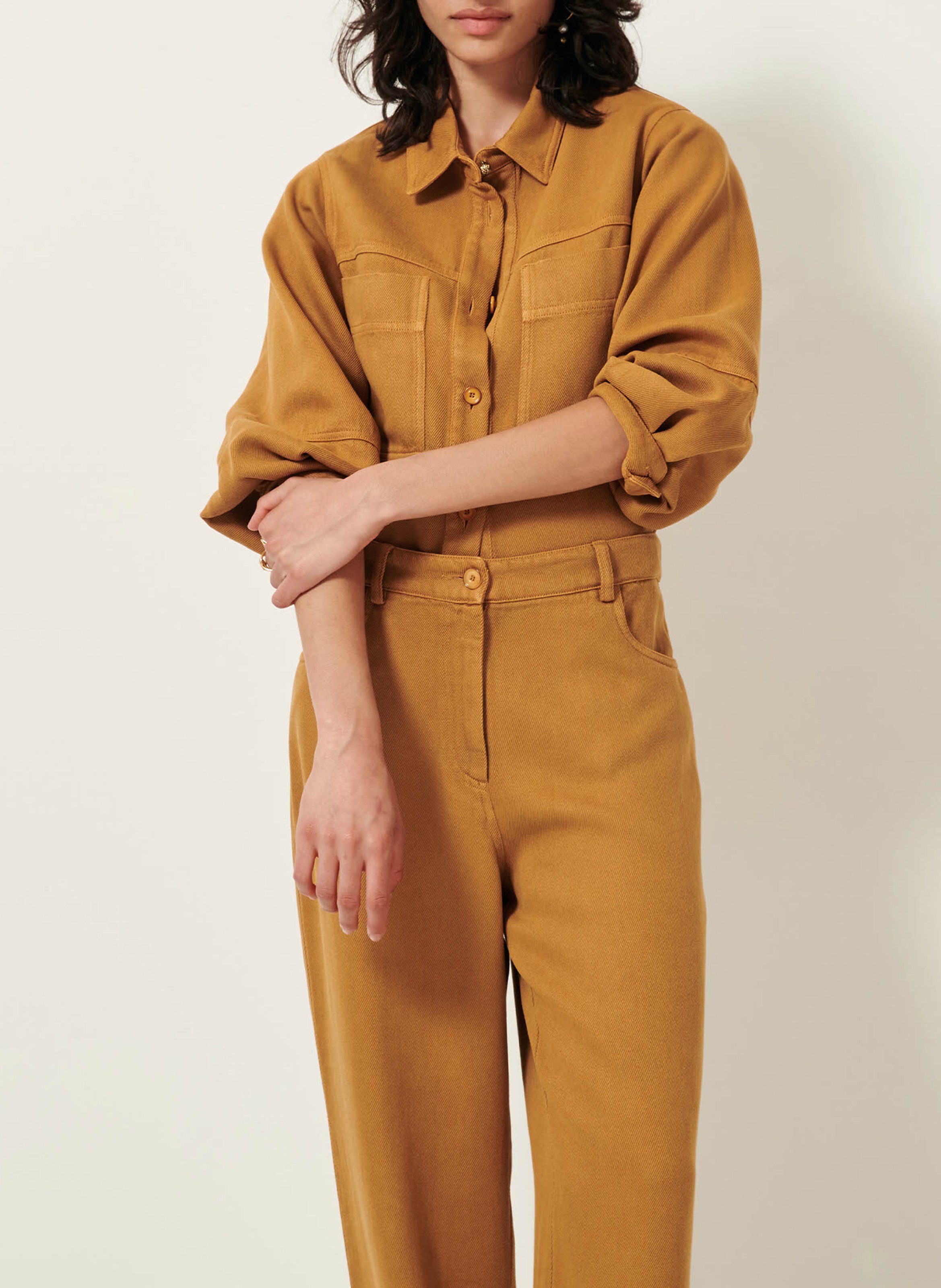 Veste col classique en jean SESSUN