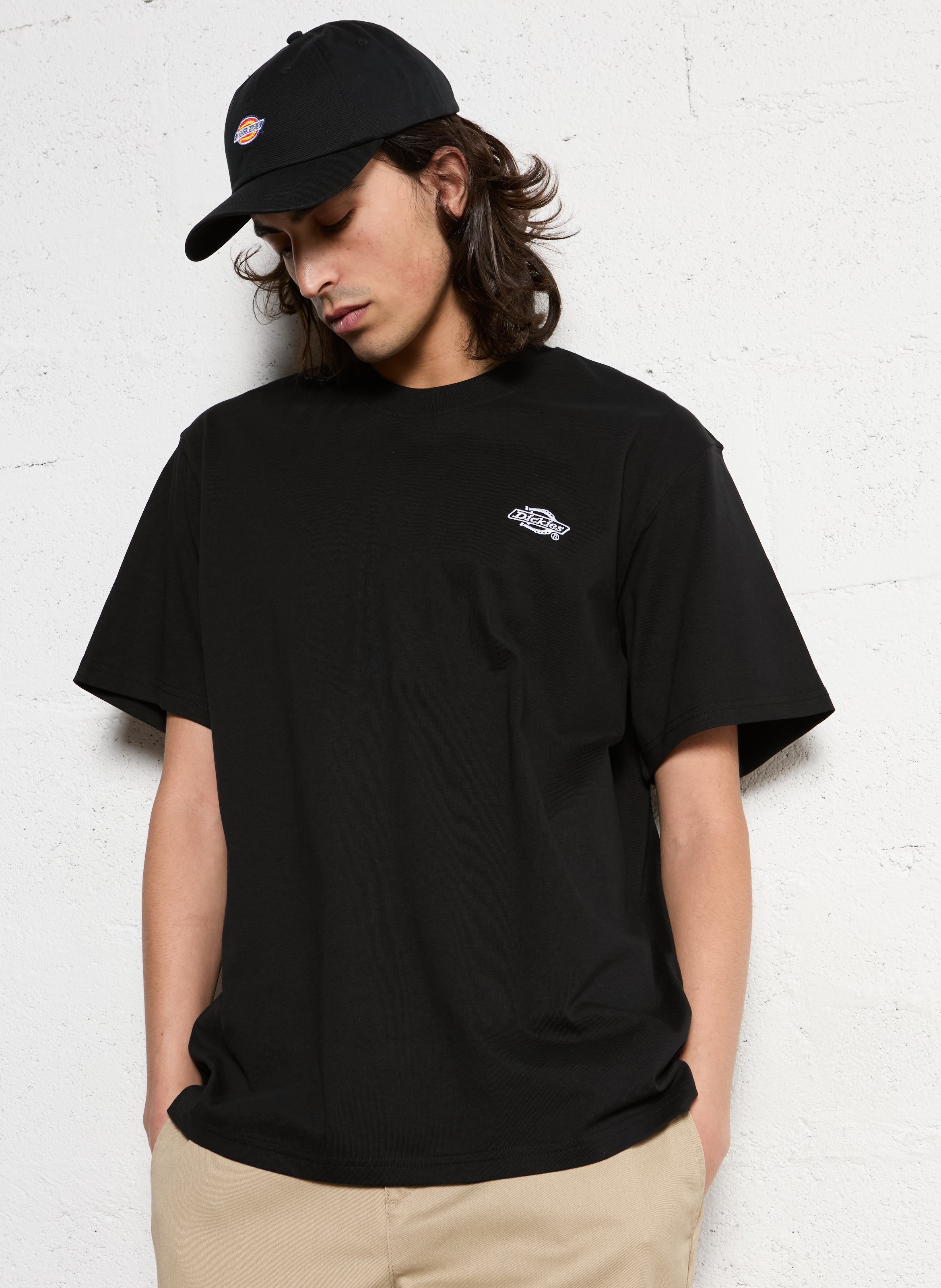 Tee-shirt col rond en coton DICKIES