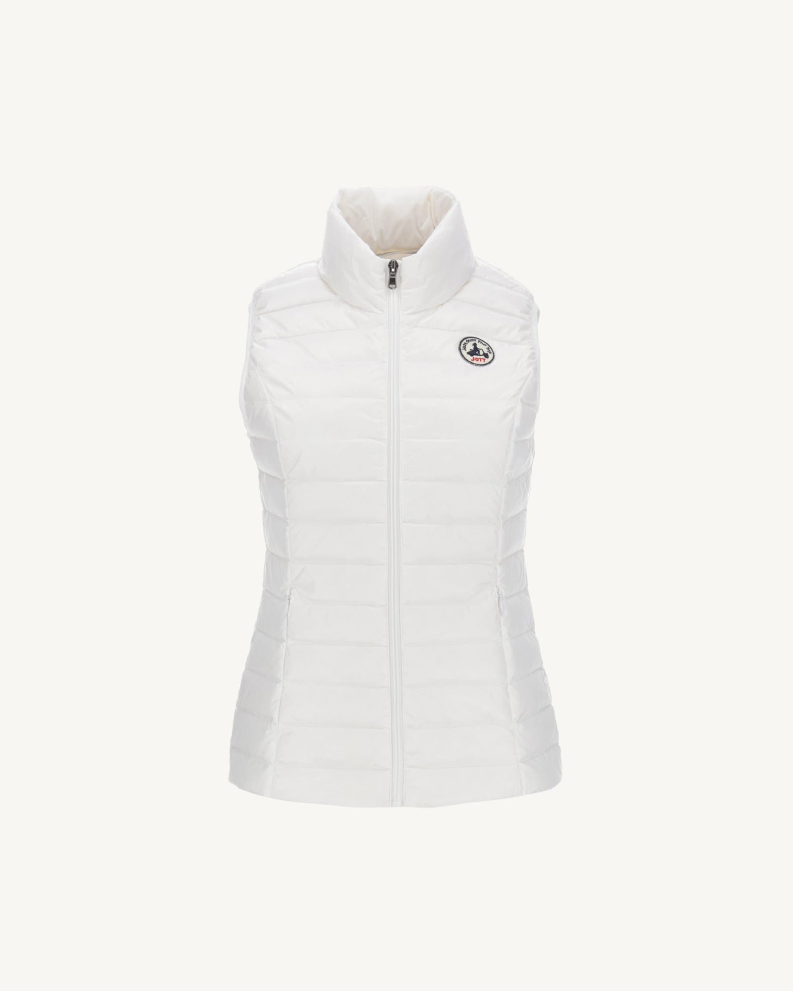 Sleeveless lightweight down vest seda JOTT White
