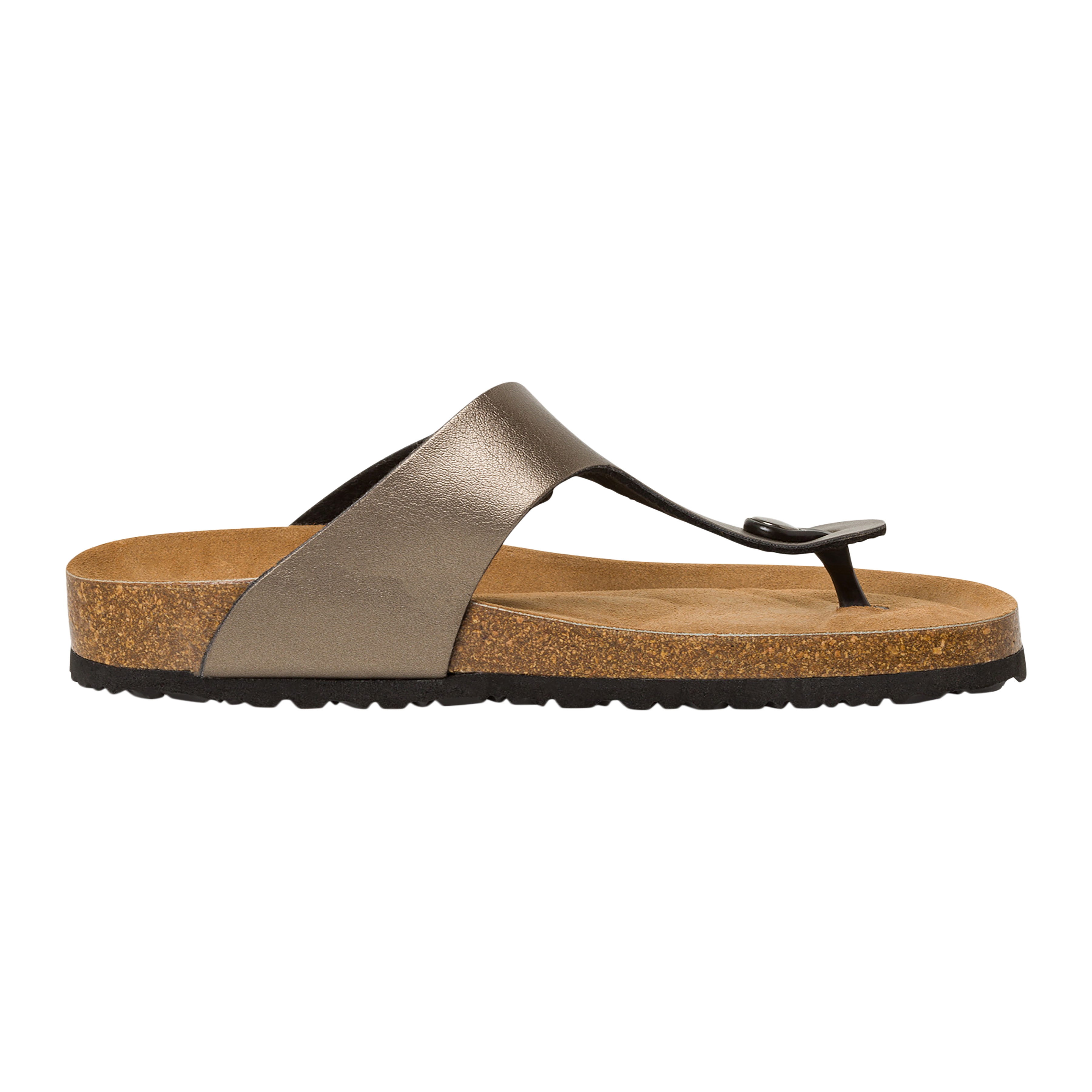 Aouda flat leather sandals TAMARIS