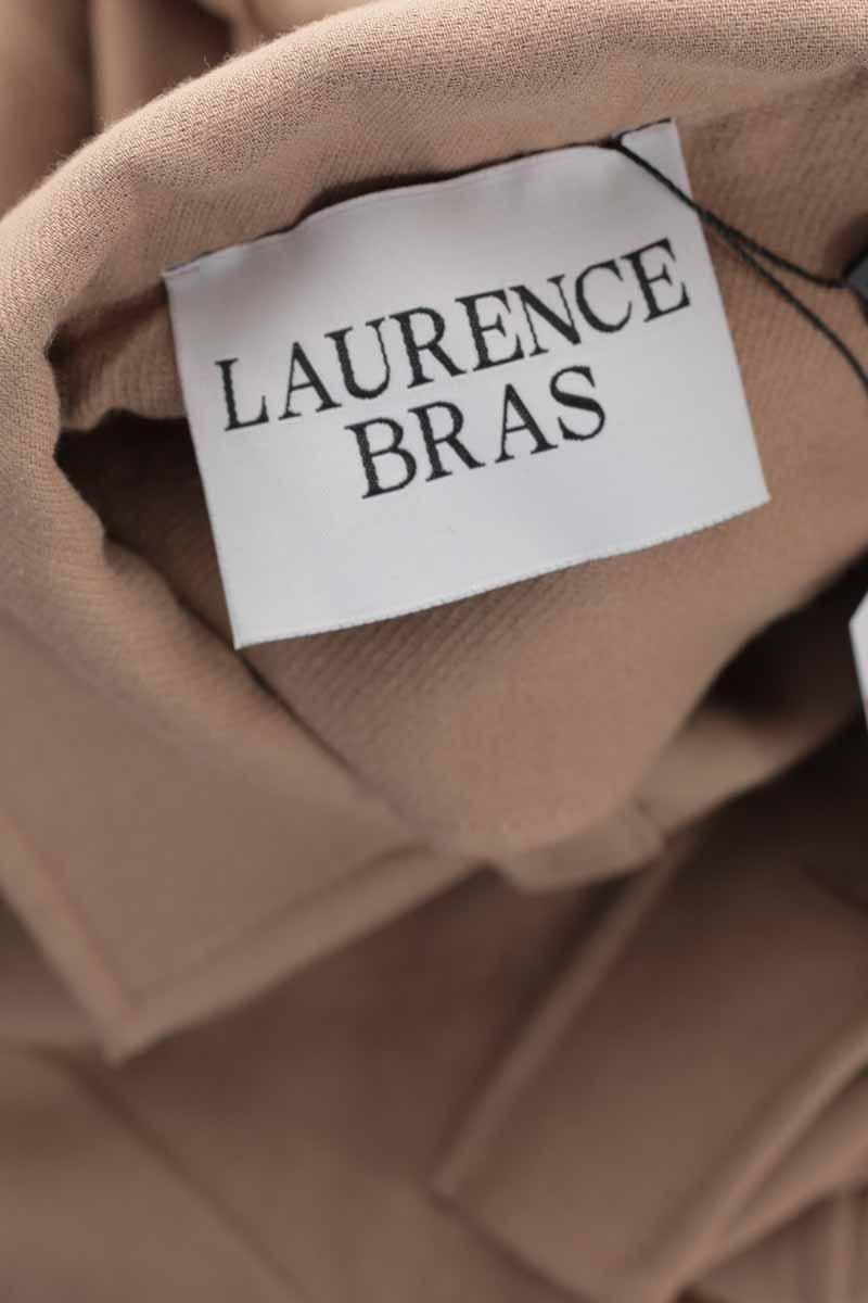 Voile and crochet dress LAURENCE BRAS - Seconde Main Beige