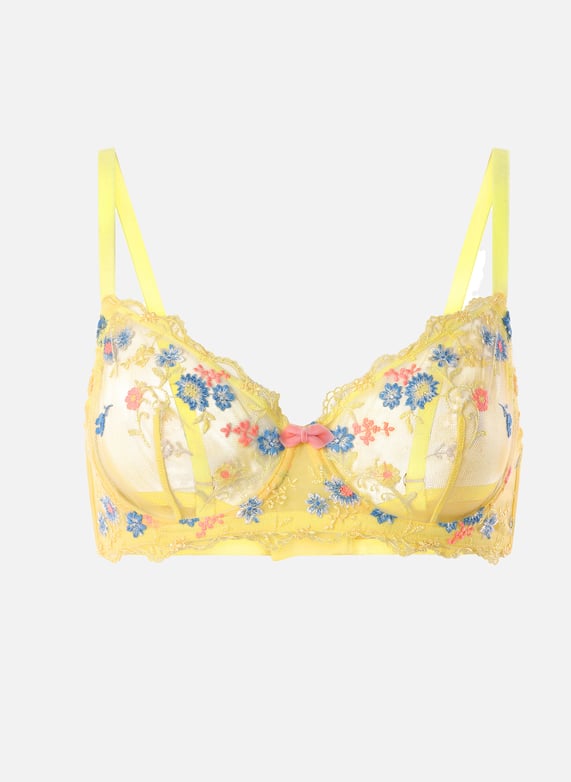 Underwired bra | Yellow by HUIT Underwired bra Yellow