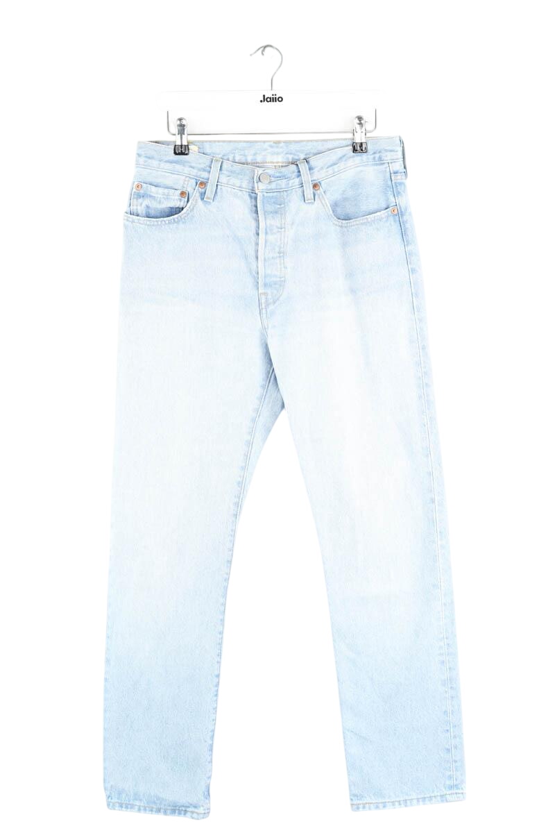 501? straight cotton jeans LEVI'S - Seconde main Blue