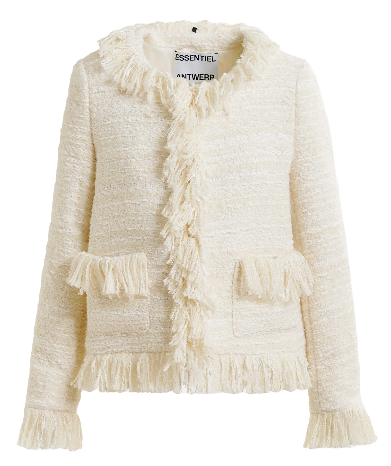 Veste col rond  ESSENTIEL ANTWERP Blanc