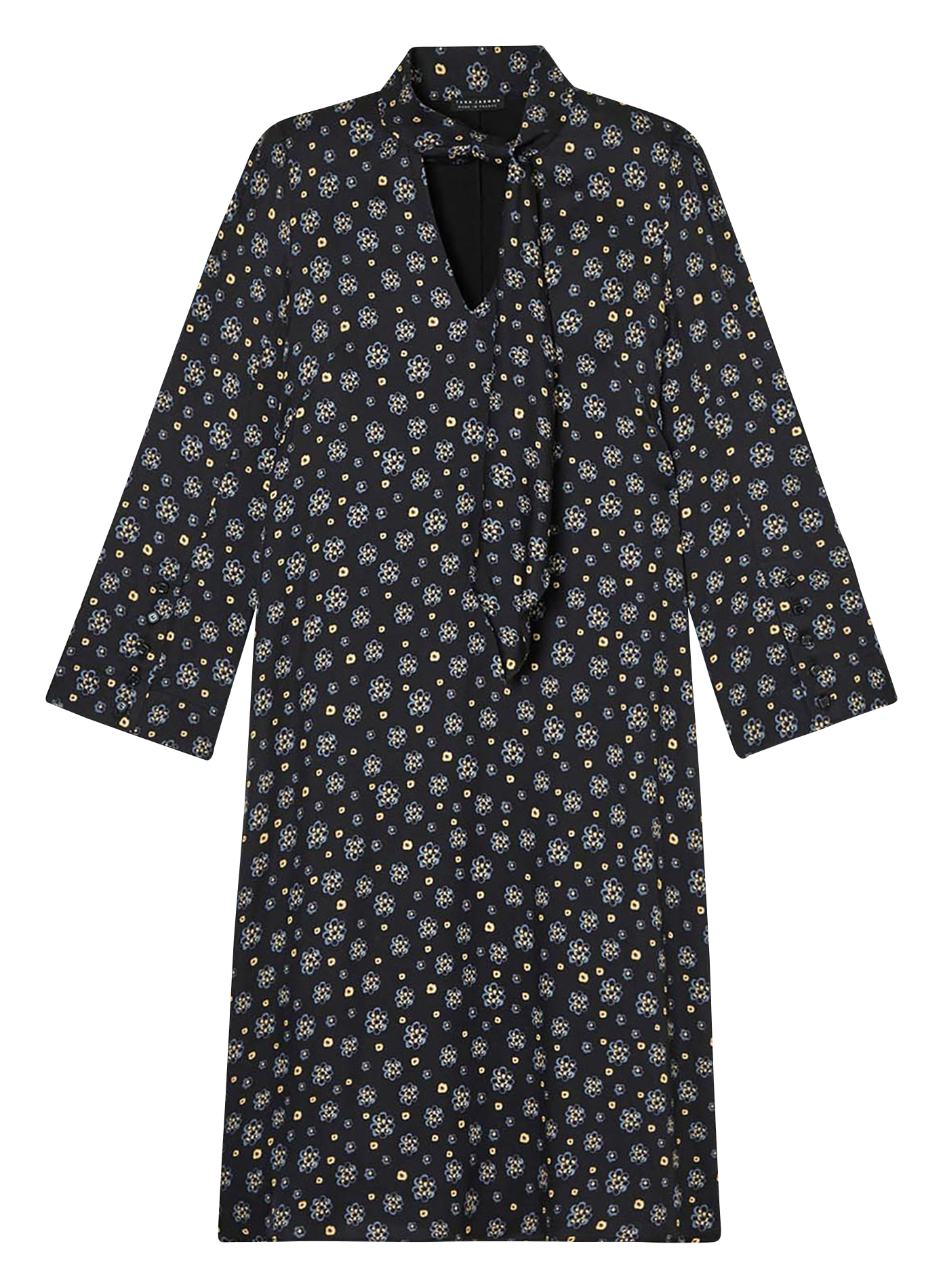 Long printed dress TARA JARMON Blue