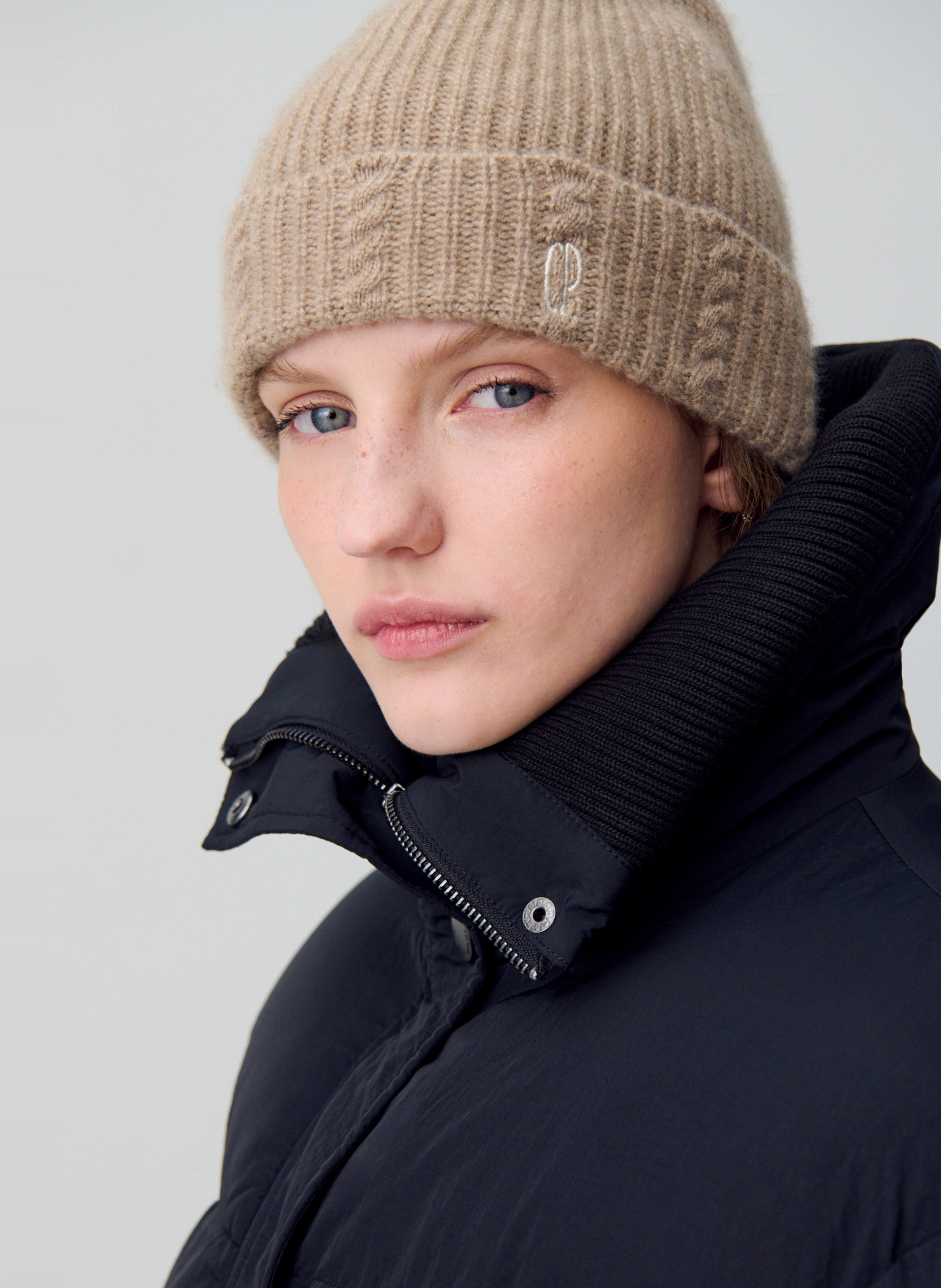 Doudoune oversize col montant CLAUDIE PIERLOT Noir