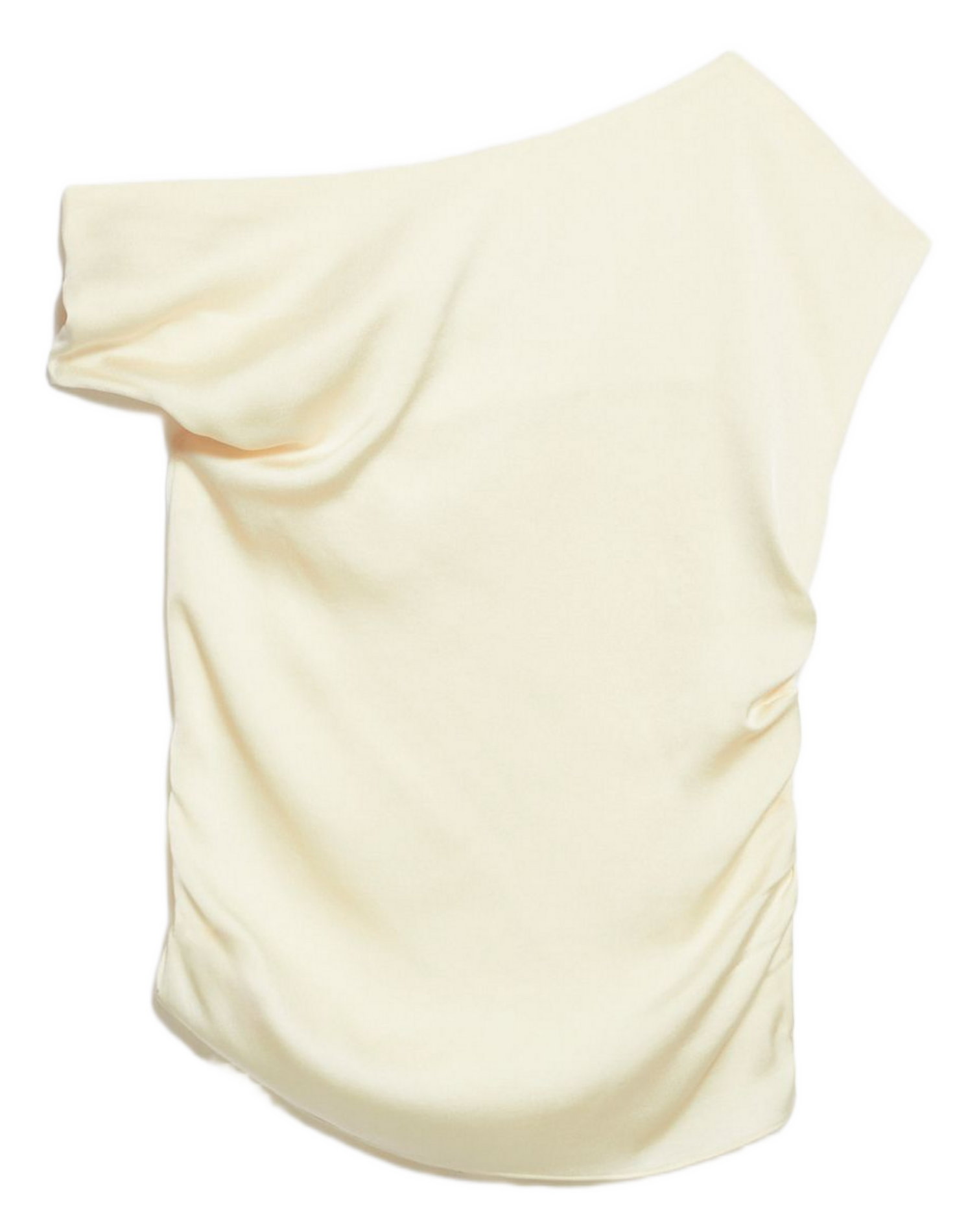 Top met asymmetrische hals VANESSA BRUNO Beige