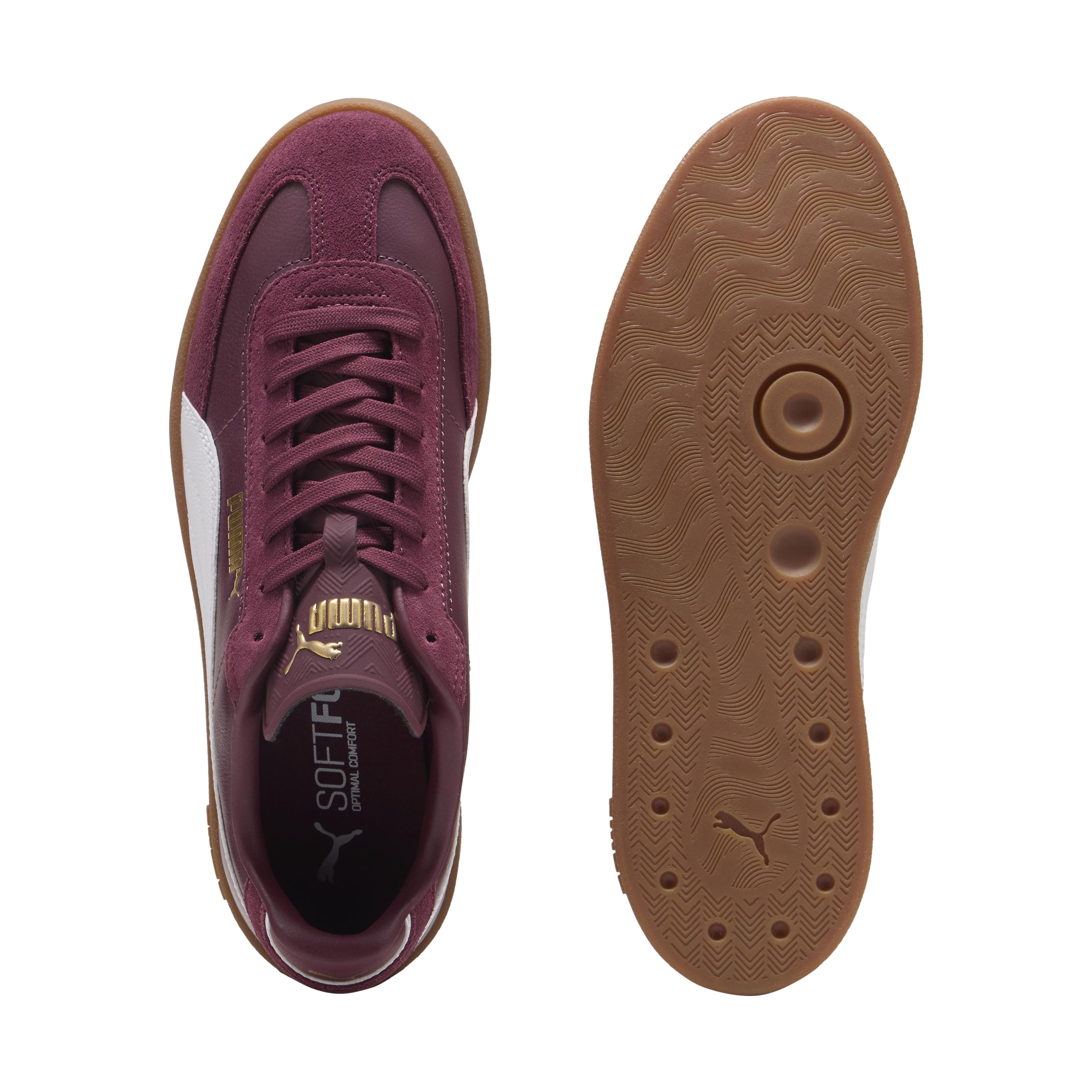 Low leather sneaker club ii era PUMA Red