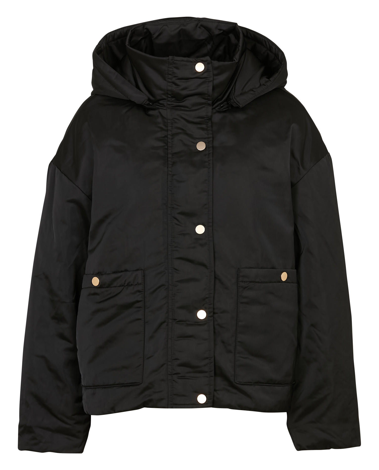 Doudoune oversize matelassée LA FEE MARABOUTEE Noir