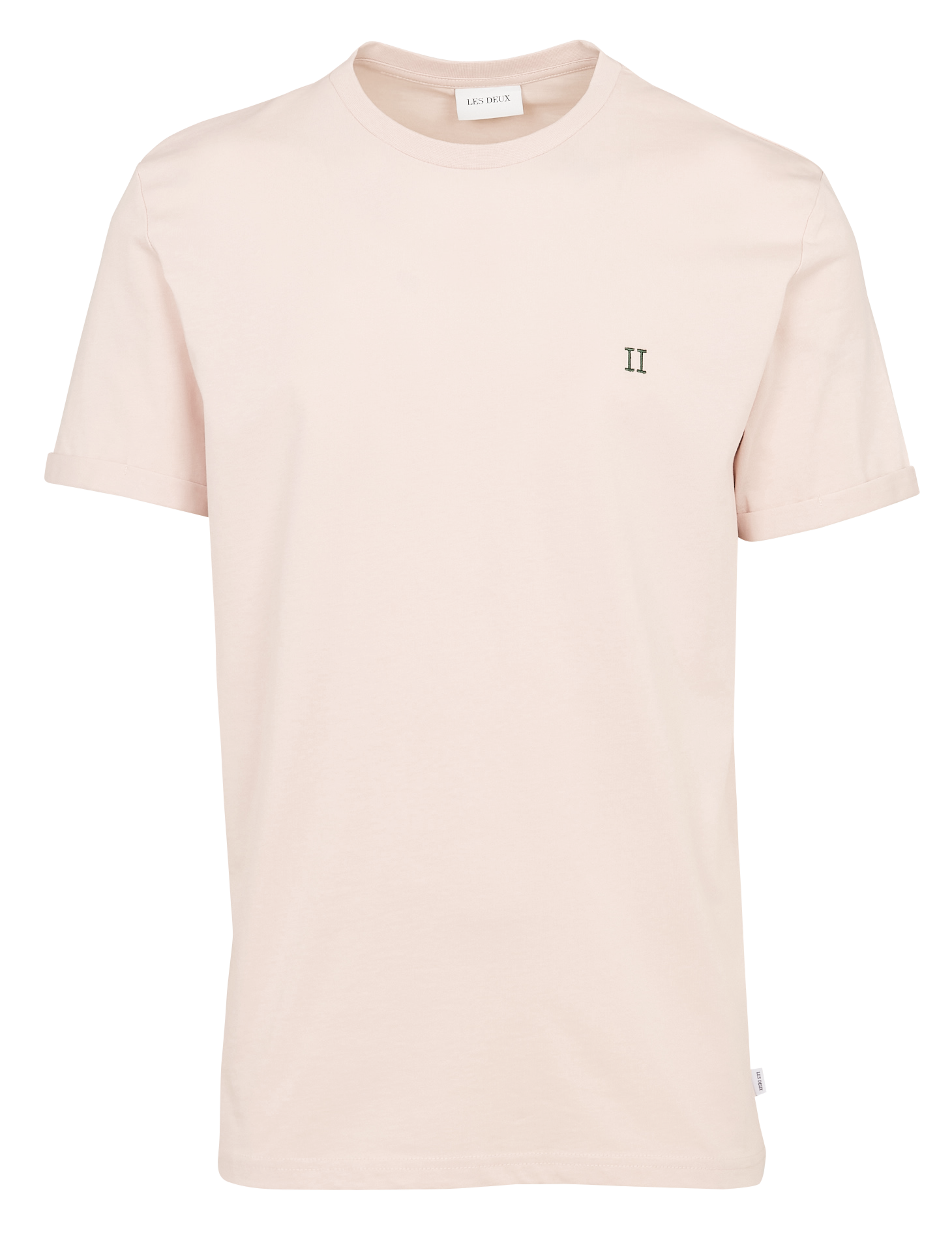 Tee-shirt droit en coton bio LES DEUX Rose