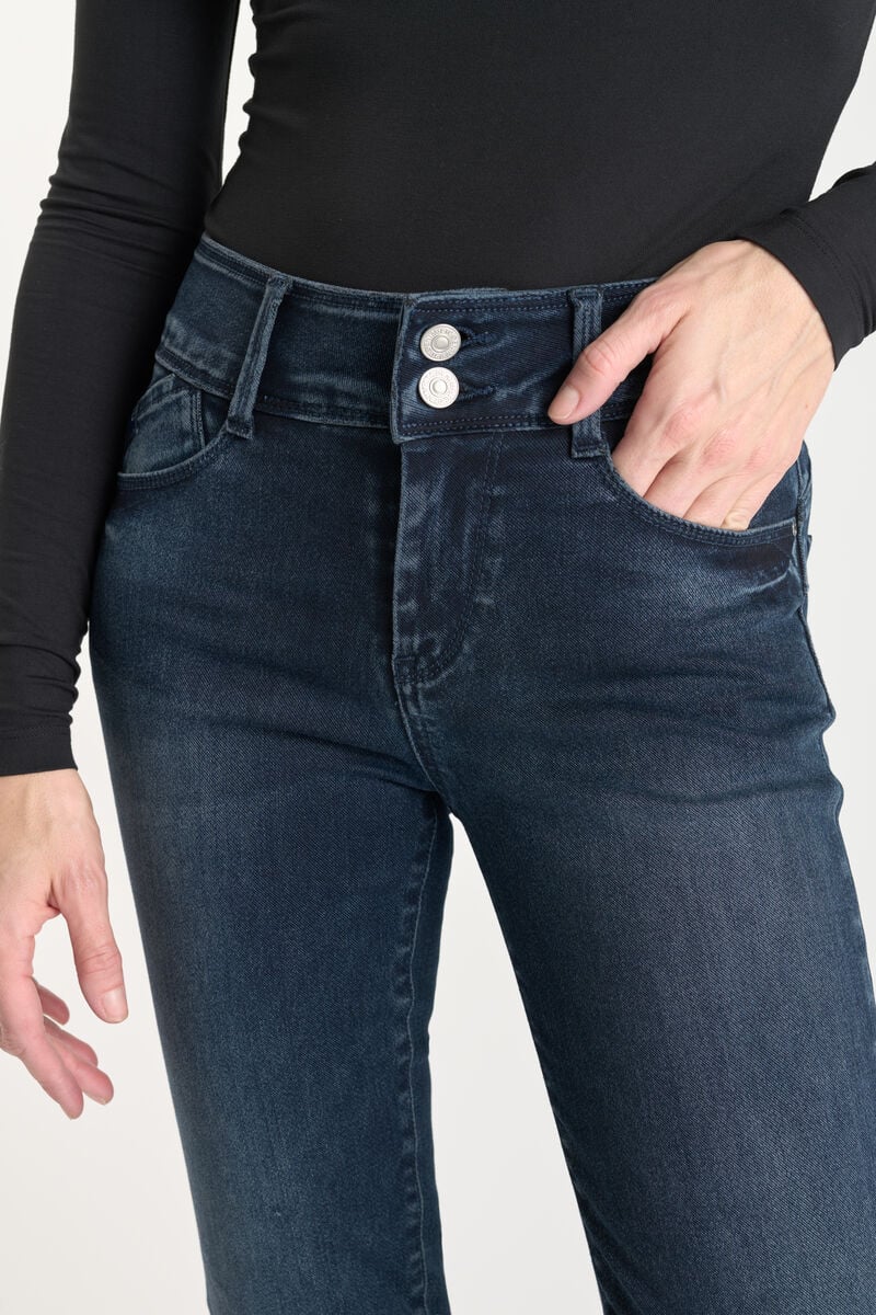 Ultra push-up slim jeans, 7/8 length LE TEMPS DES CERISES Blue