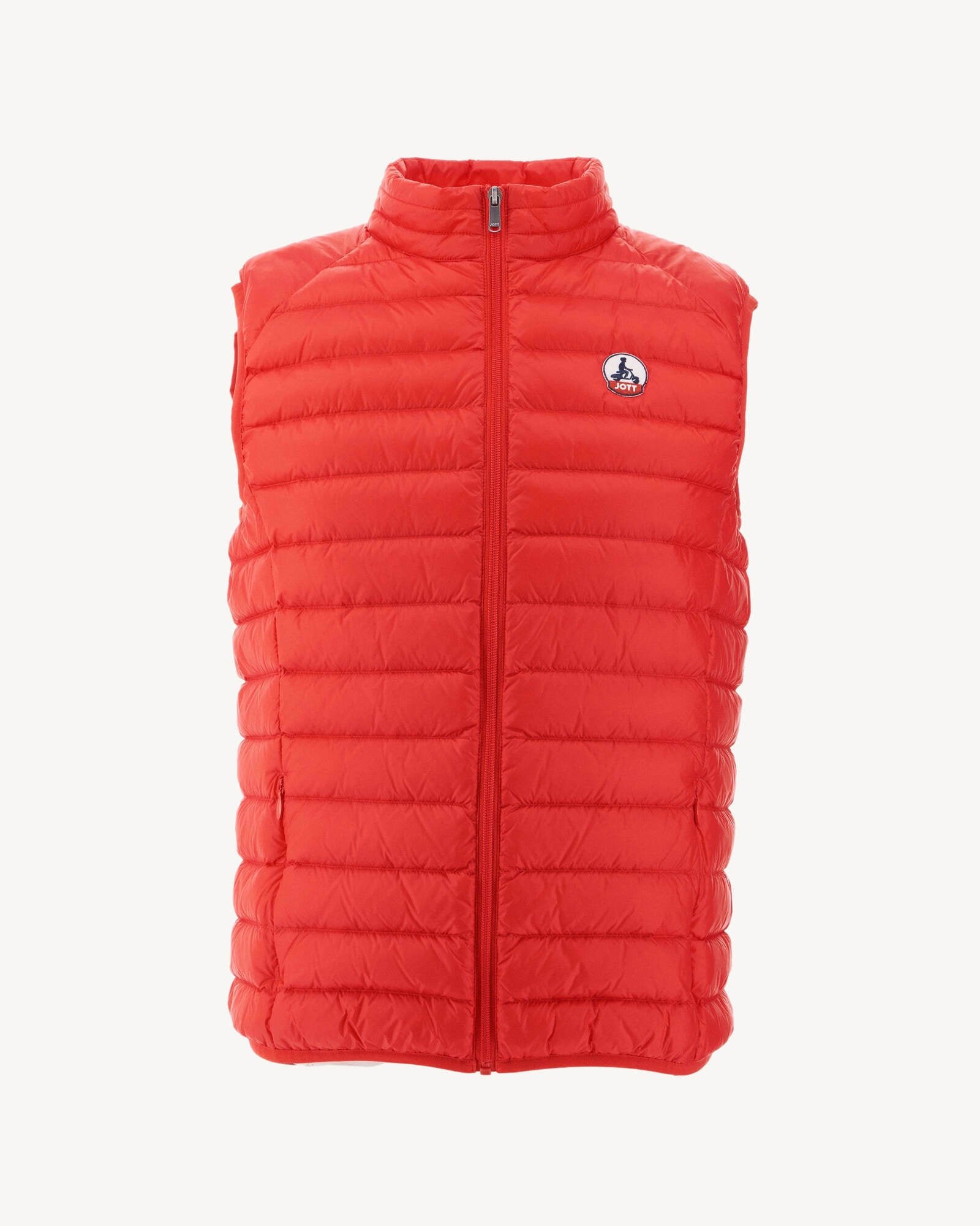 Sleeveless puffer jacket Tom JOTT Red