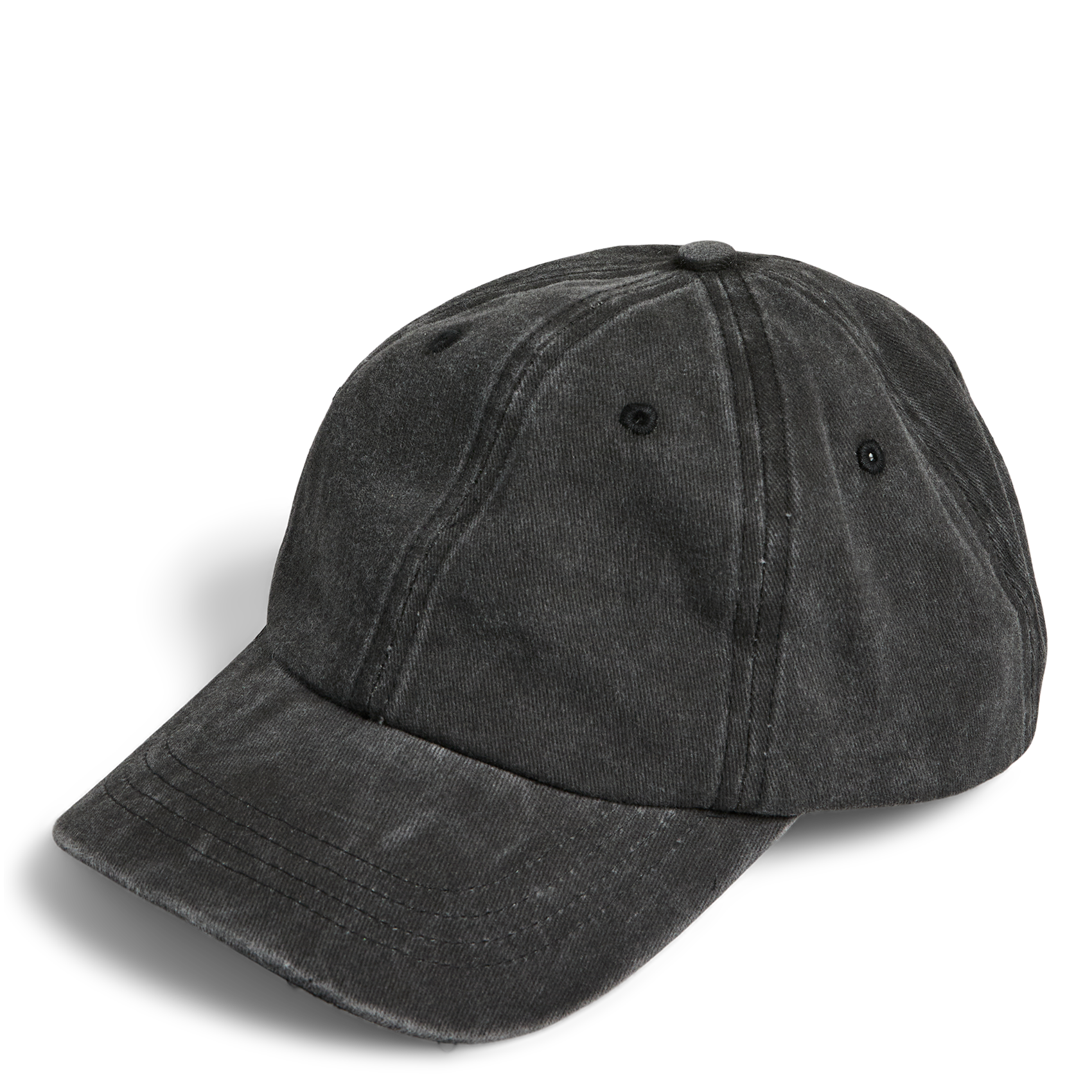 Casquette en coton mélangé PIECES Noir