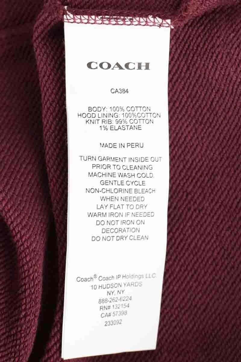 Sweatshirt COACH - Seconde Main Red