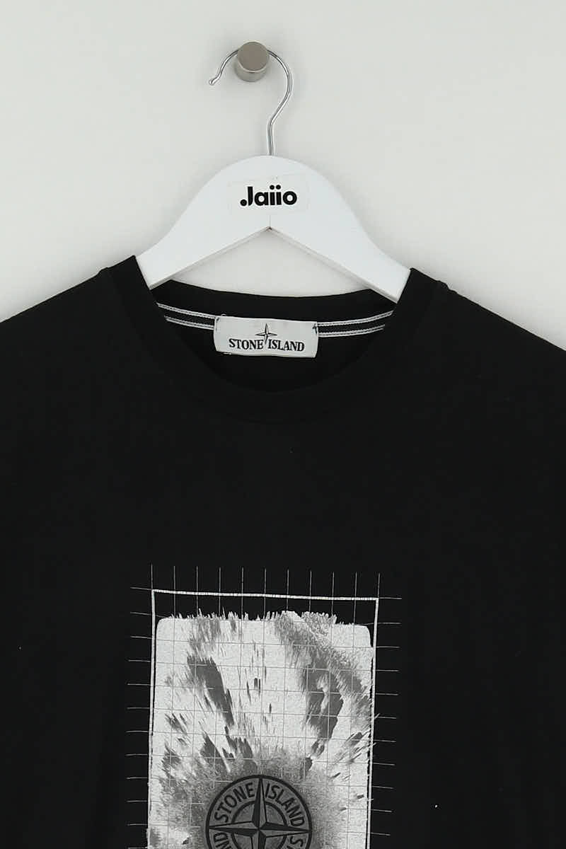 T-shirt STONE ISLAND SECONDE MAIN Black