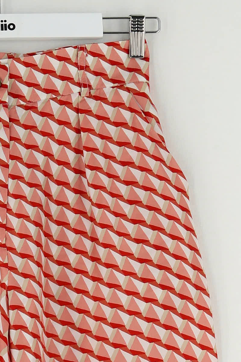 Wide trousers ELISE CHALMIN - Seconde Main Red