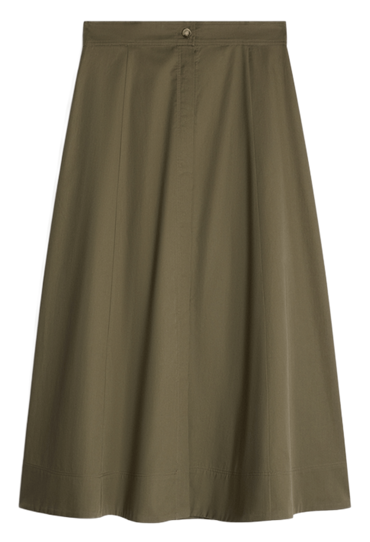 Midi-A-Linie-Rock in Uni VANESSA BRUNO Grun