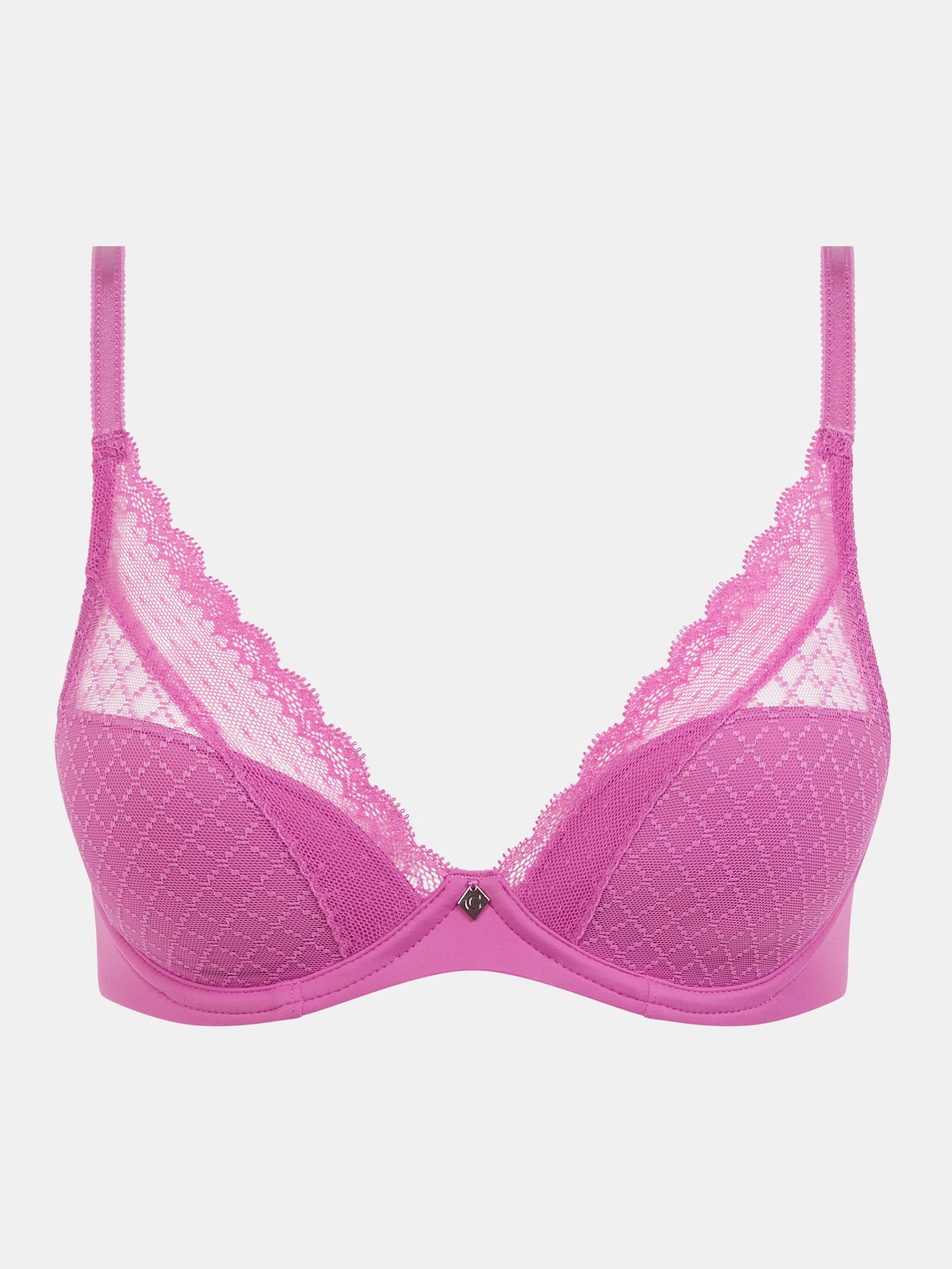 Plunge cup bra CHANTELLE Pink