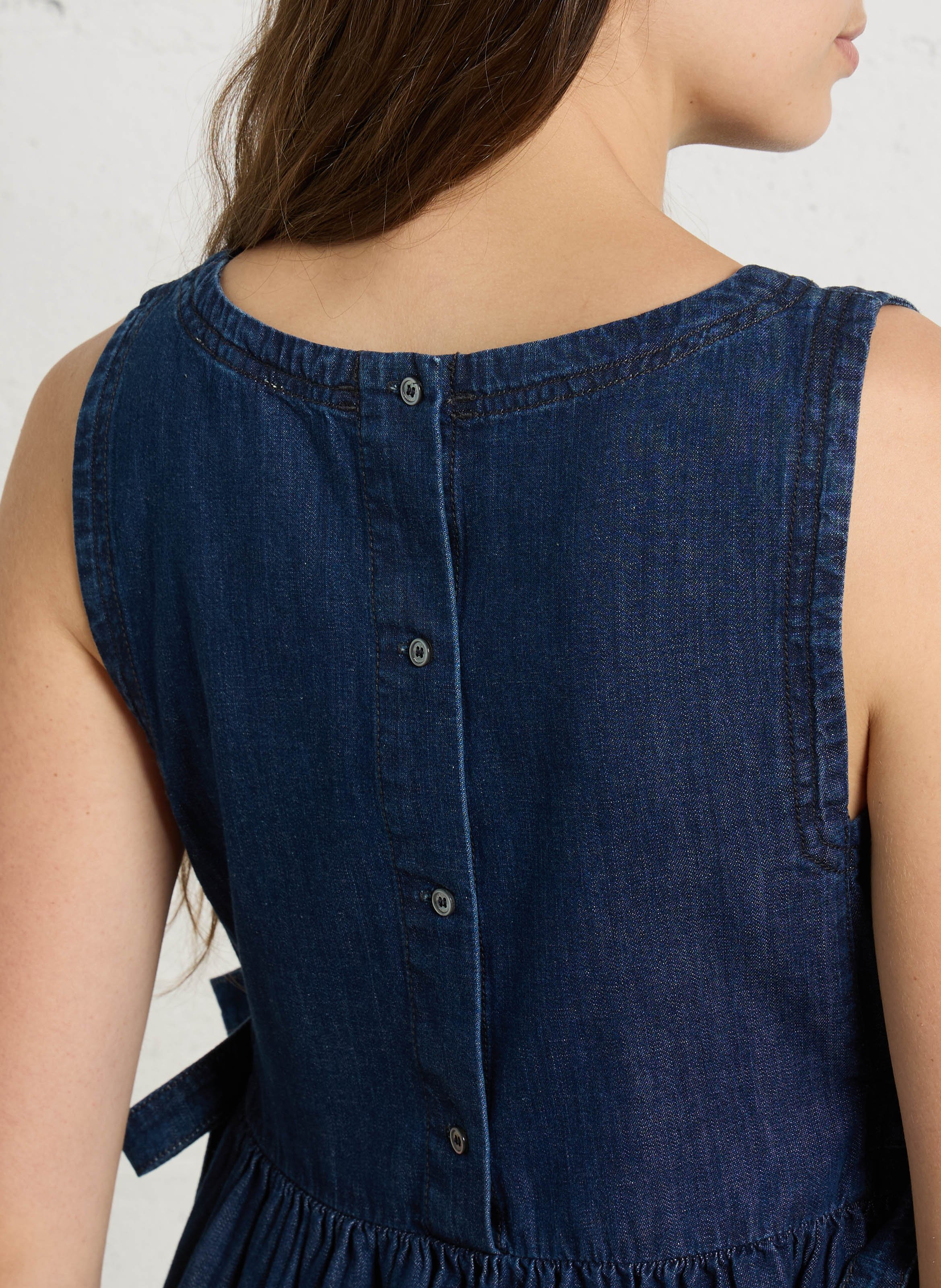 Denim midi dress MAX MARA WEEK END Blue