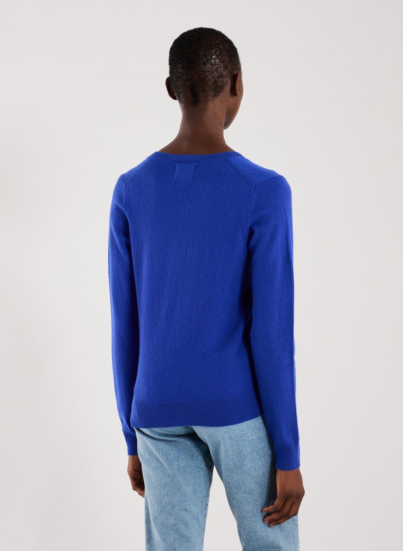 Cashmere sweater AU PRINTEMPS PARIS Blue