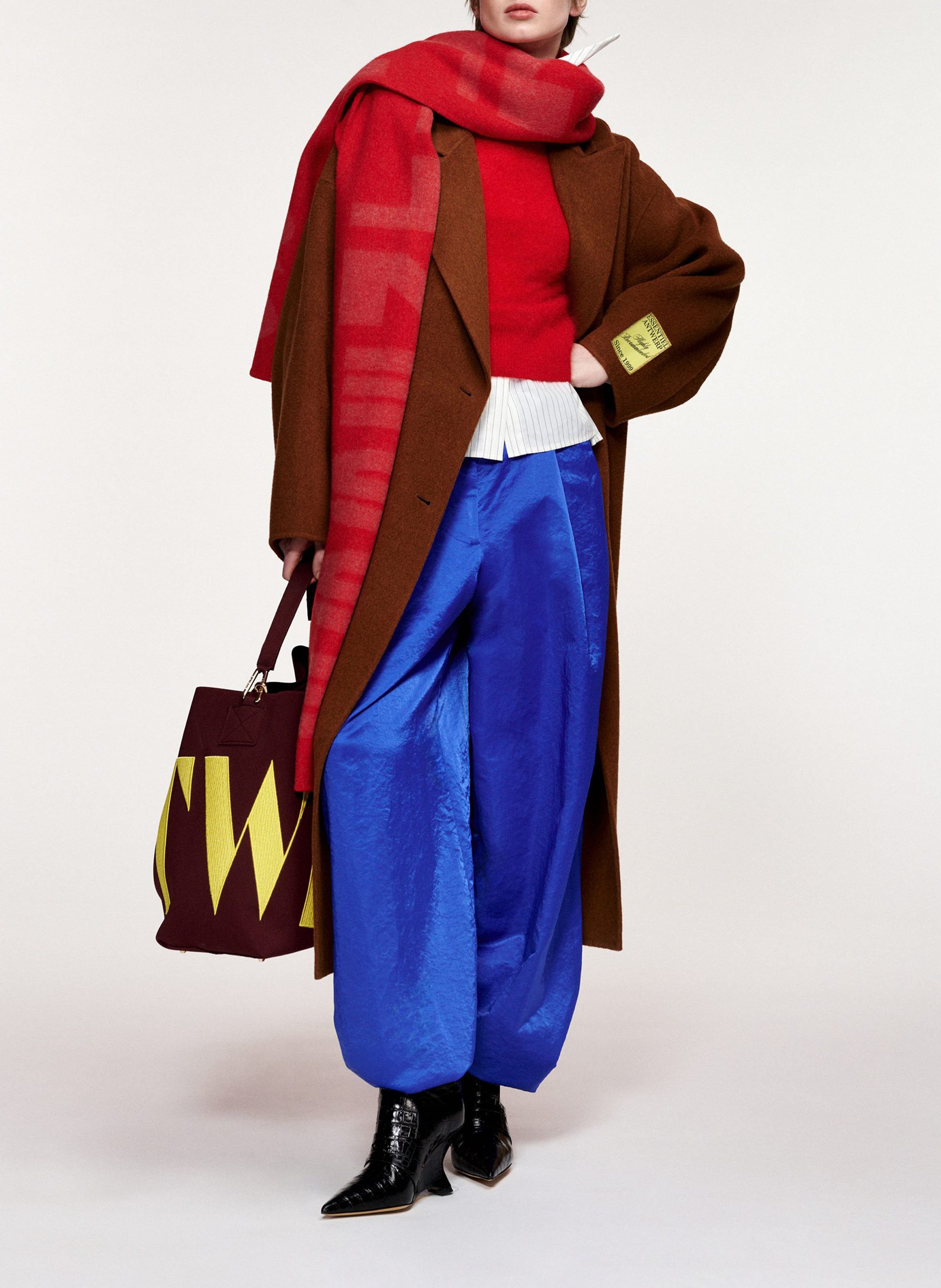 Abrigo oversize de lana y cachemira ESSENTIEL ANTWERP