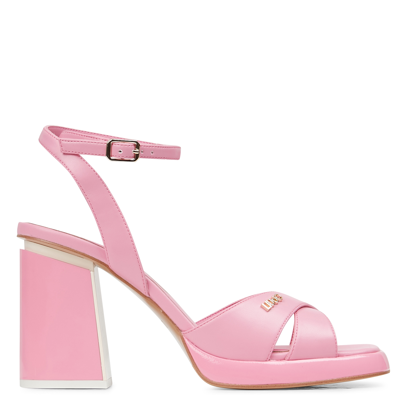 Liu Jo Damen-Sandale KOS 18 – Bequeme Gummisandale Mit 3 Cm Sohle