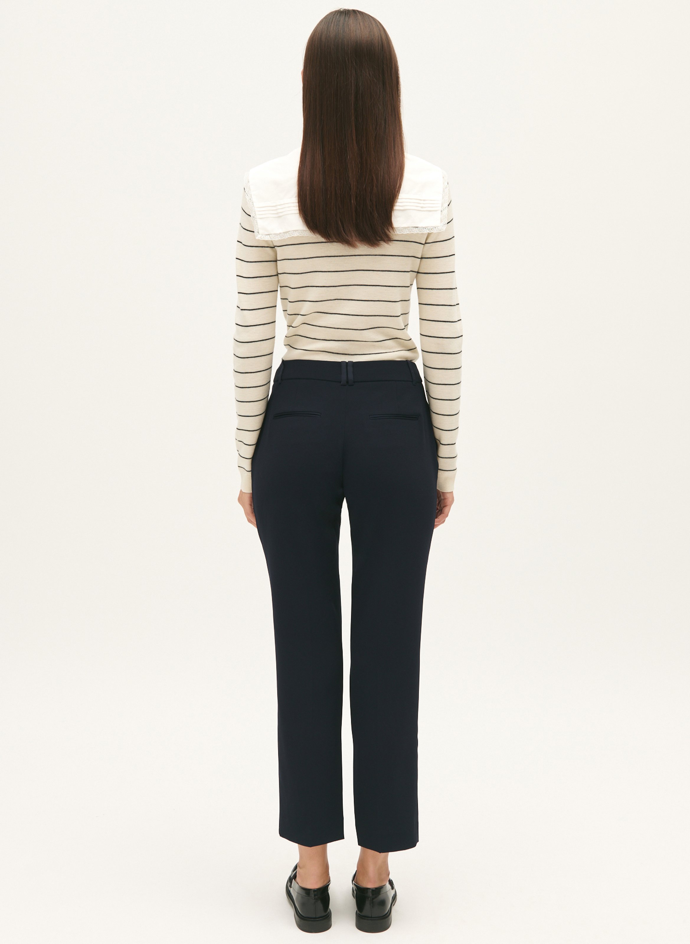 Rechte broek CLAUDIE PIERLOT Blauw