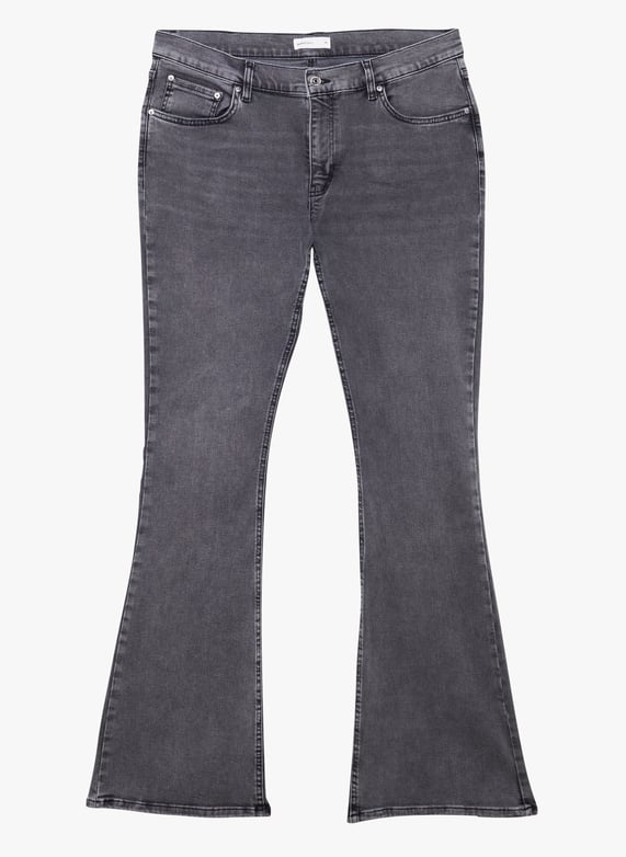 Cotton-Blend bootcut jeans Grey Gina tricot Women Place des